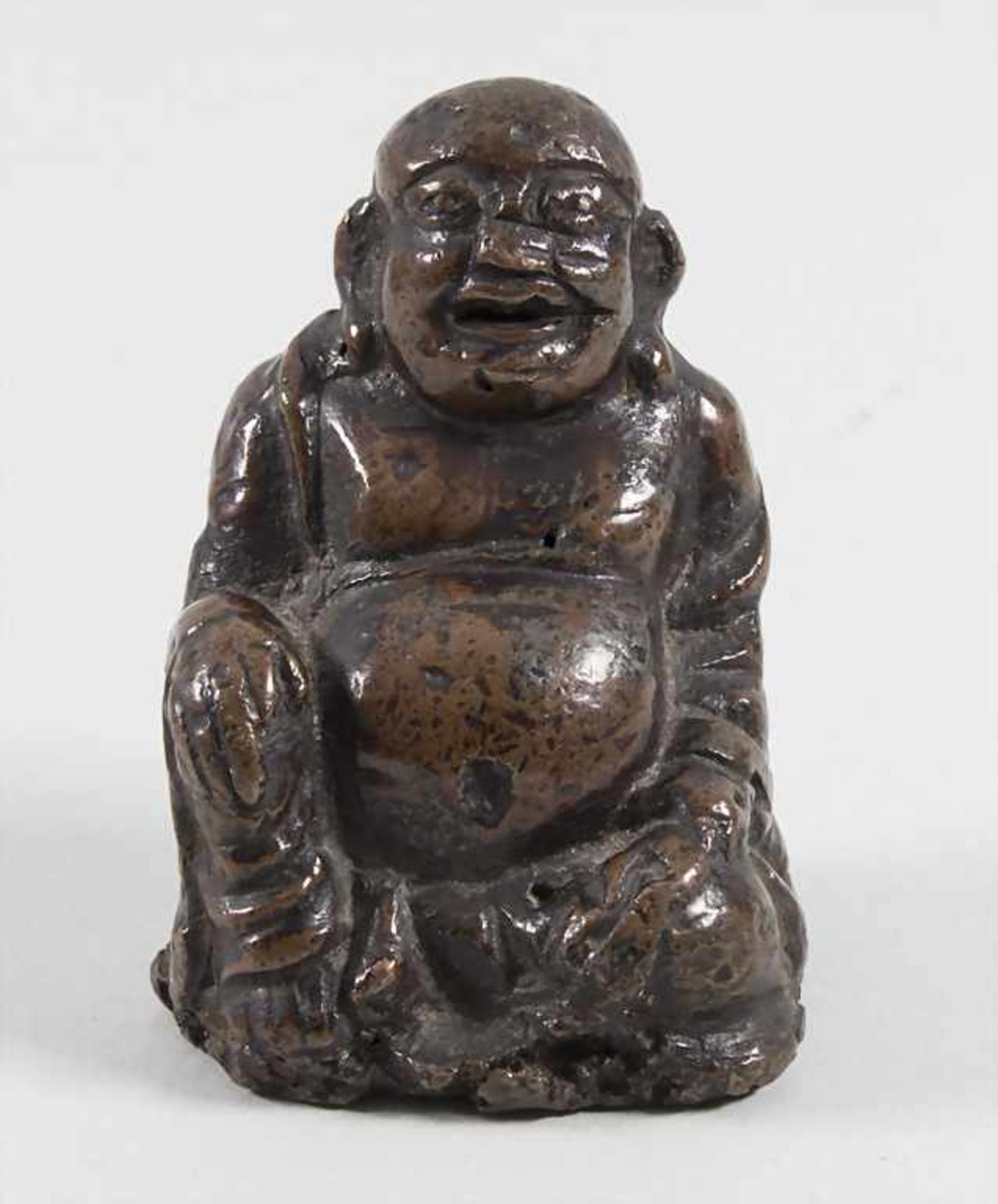 Glücksbuddha, 'Luohan', Tibeto-Chinesisch, 17./18. Jh.