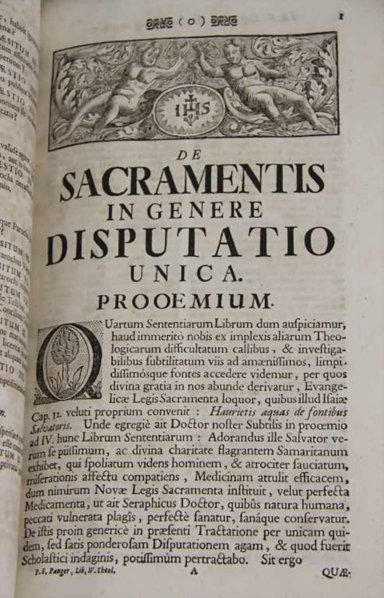 Marinus Panger: 'Theologiae Scholasticae Morali-Polemicae Liber III Sentiarum', 1732 - Image 6 of 6