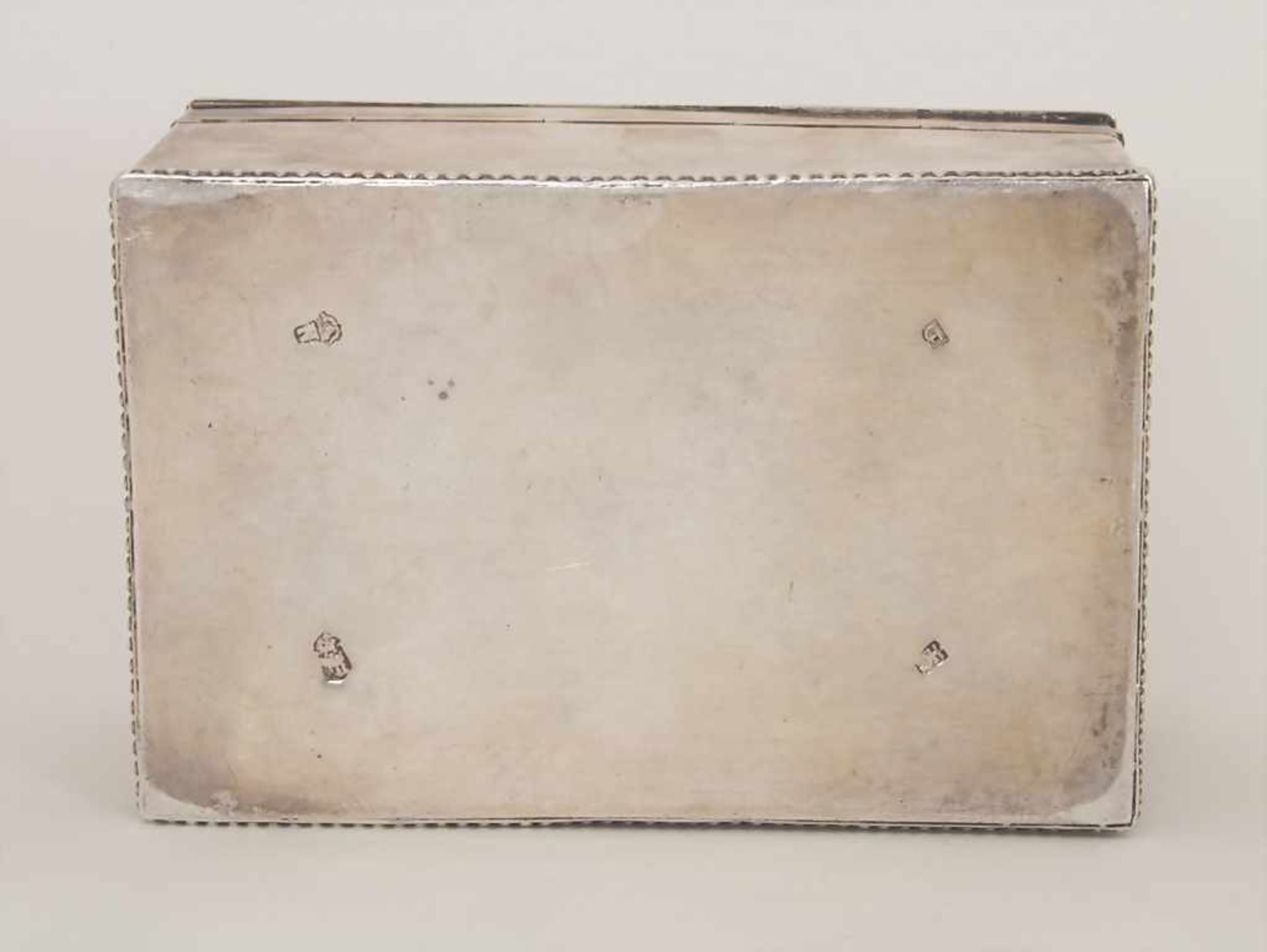 Zuckerdose / A silver sugar box, Hendrik Centen, Nijmegen / Nimwegen, 1793 - Image 10 of 14