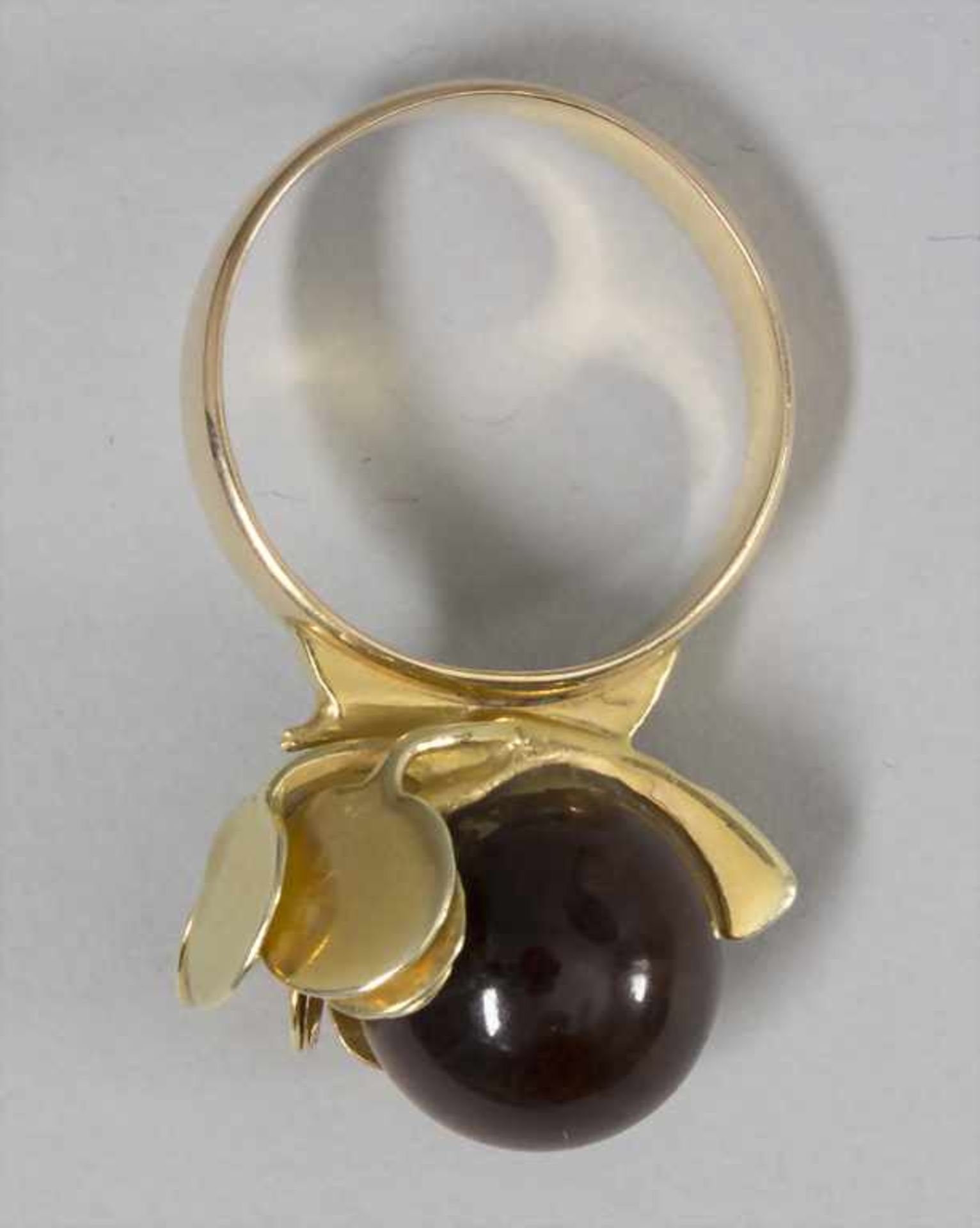 Damenring mit Tigerauge / A ladies ring with tiger eye - Bild 3 aus 3