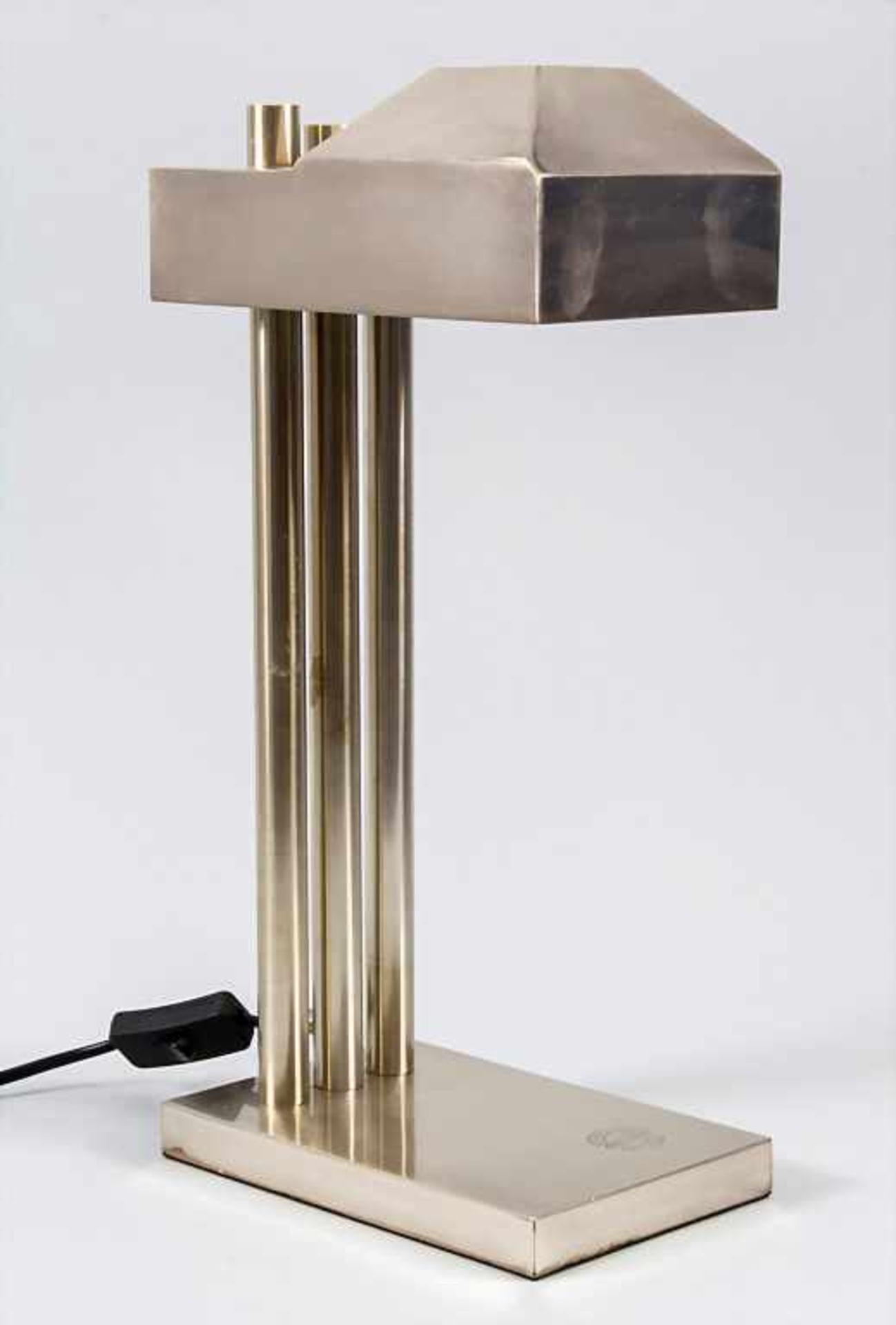 Bauhaus-Design Tischlampe / A desk lamp, Entwurf um 1925