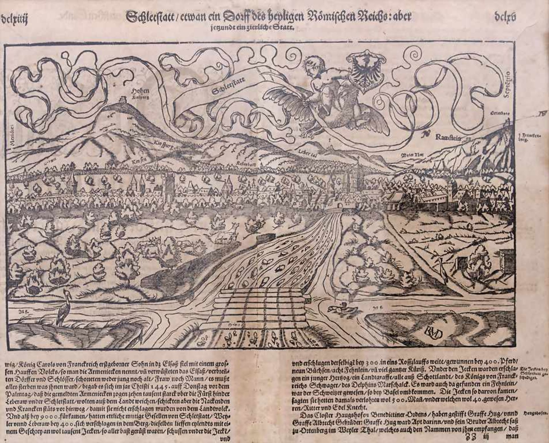Konvolut Historische Landkarten/Stadtansichten / A collection of historic maps - Image 5 of 7