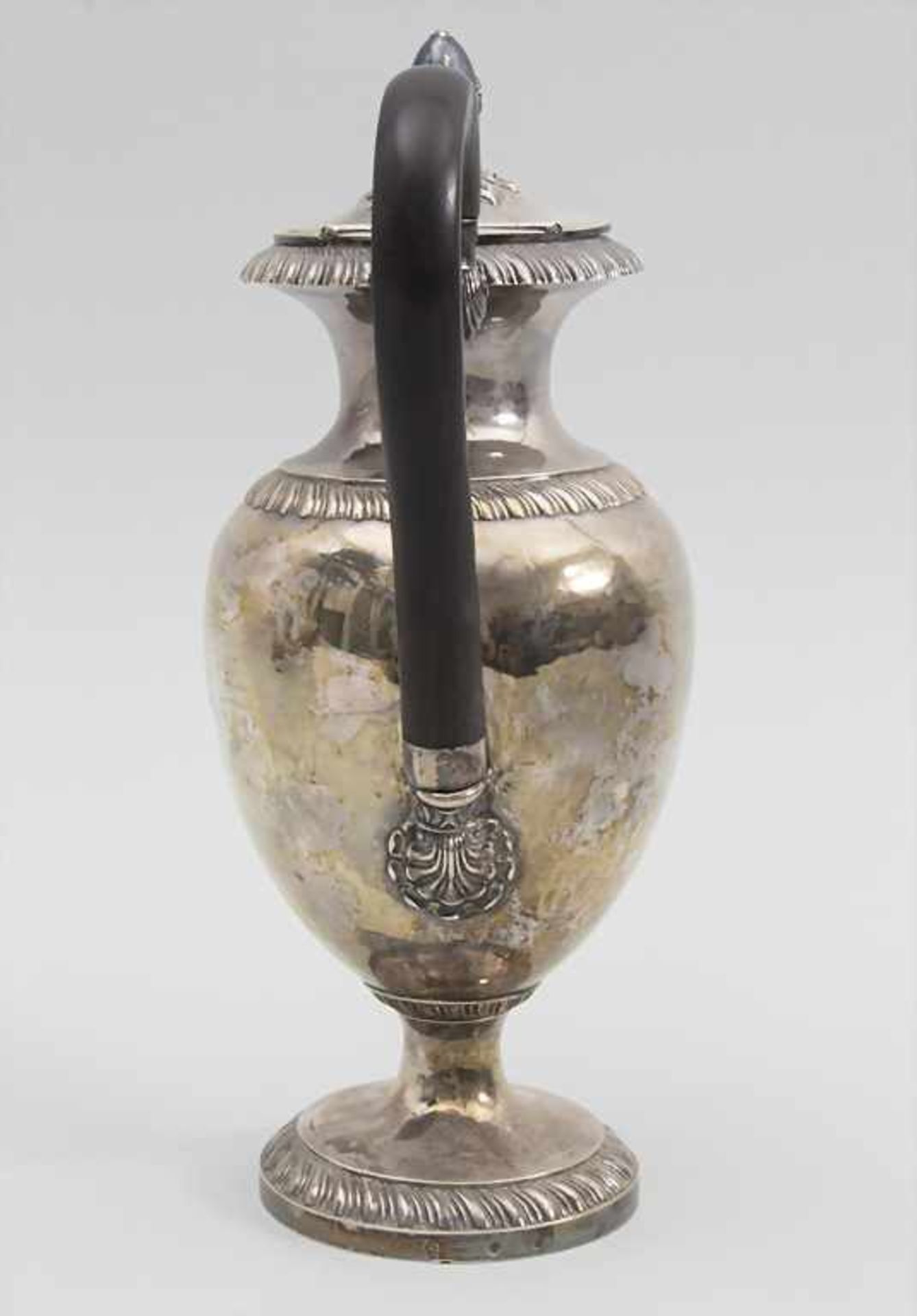 Kaffee Kanne / A silver coffee pot, Paris, um 1830 - Image 5 of 11