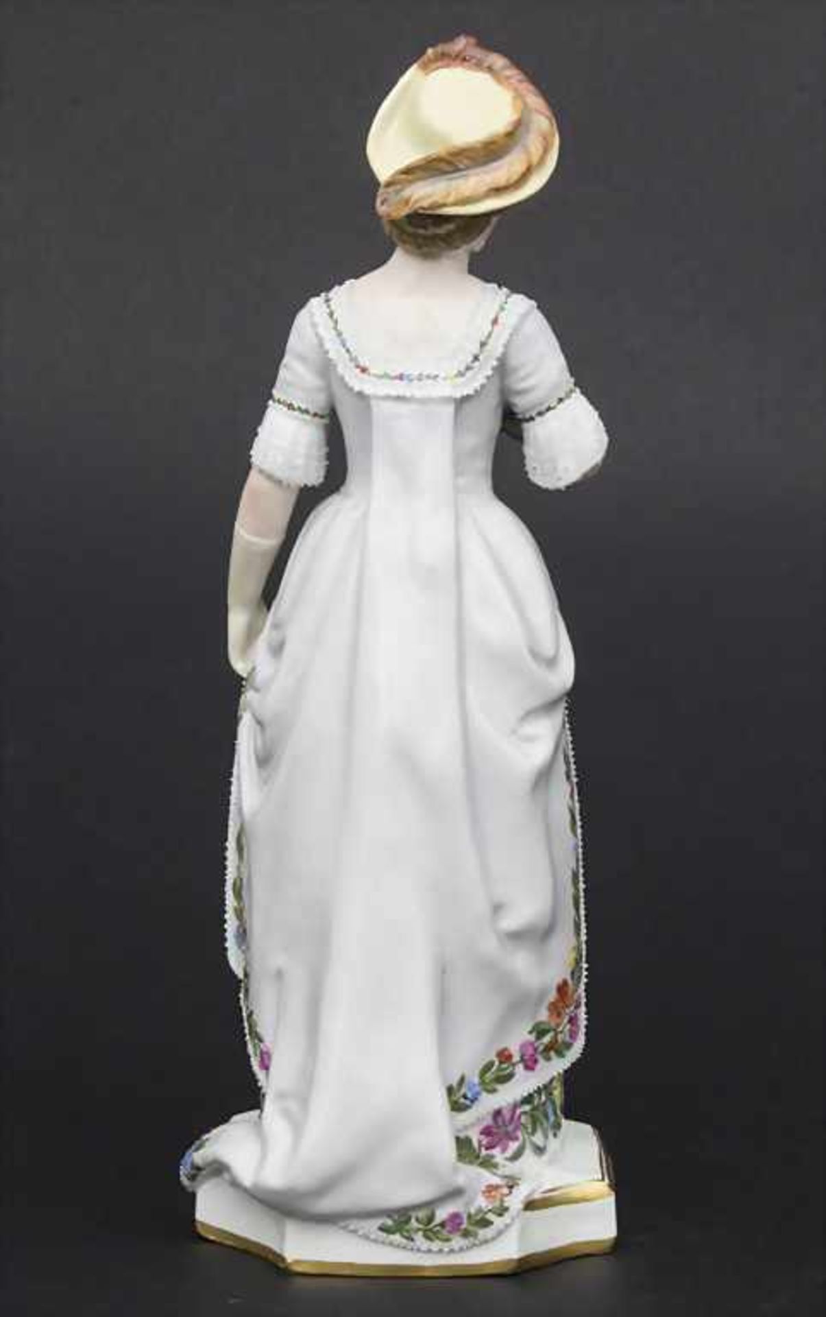 Seltene Figur einer Schauspielerin / A rare figure of an actress, Meissen, um 1890 - Bild 4 aus 8