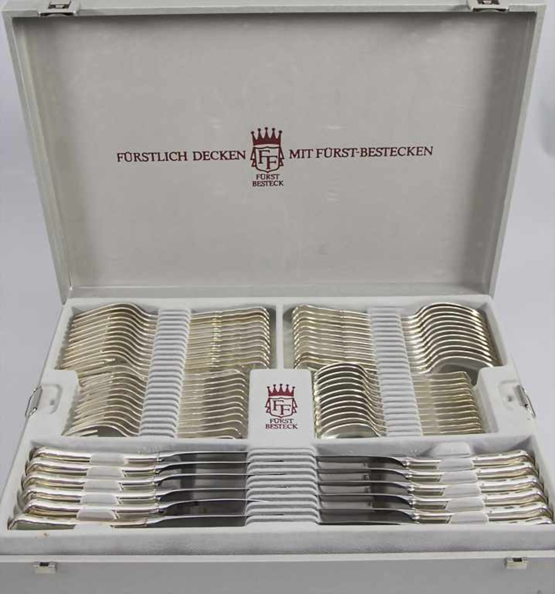 Konvolut versilberte Besteckteile / 71 plated cutlery parts