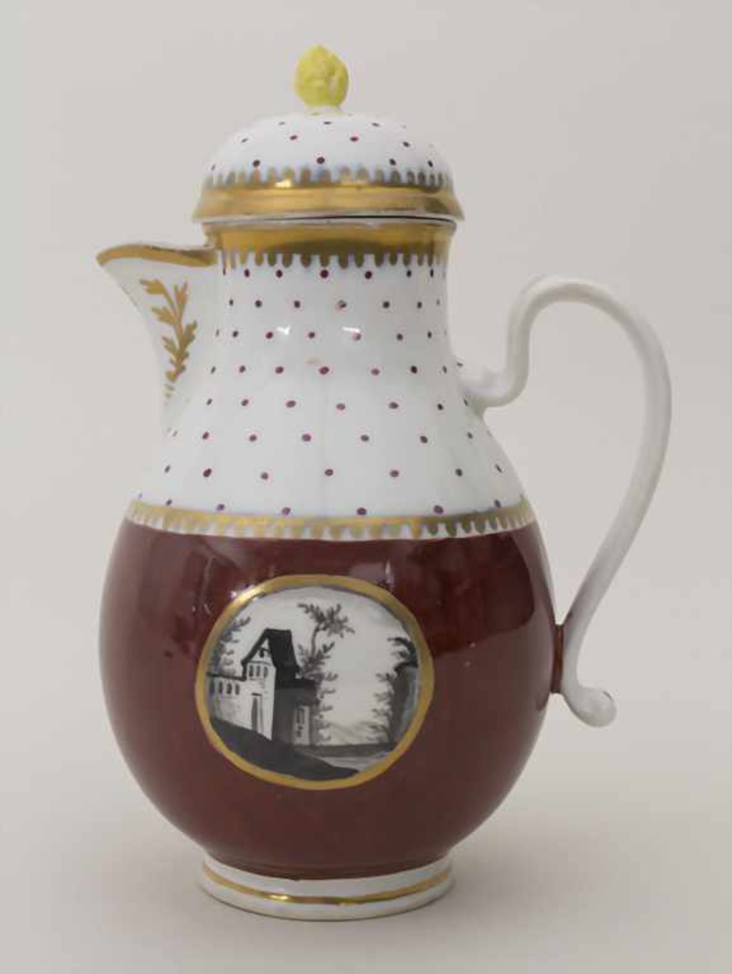 Barock Kaffeekanne / A Baroque coffee pot, Wien, 18. Jh.