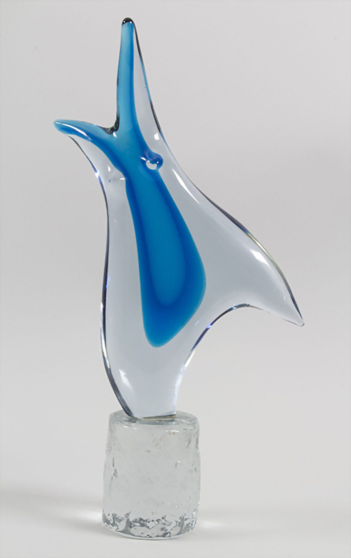 Abstrakter Frauenakt / An abstract nude, wohl Murano, 60er Jahre