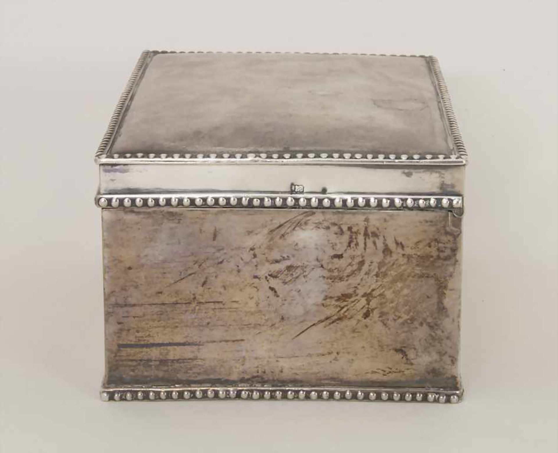 Zuckerdose / A silver sugar box, Hendrik Centen, Nijmegen / Nimwegen, 1793 - Image 2 of 14