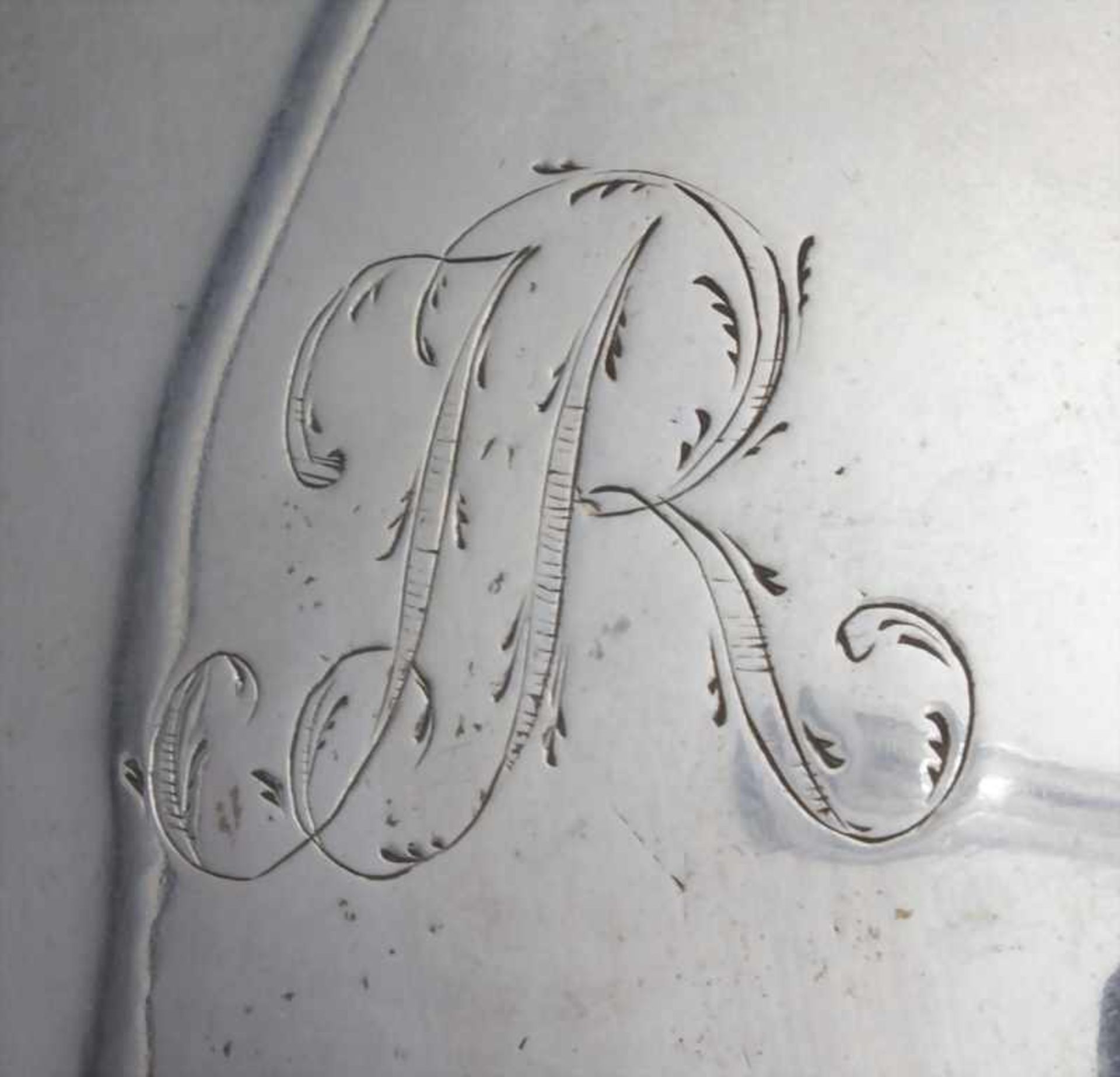 Große Kaffekanne / A large silver coffee pot, Jean Stahl, Straßburg / Strasbourg, um 1790 - Image 8 of 8