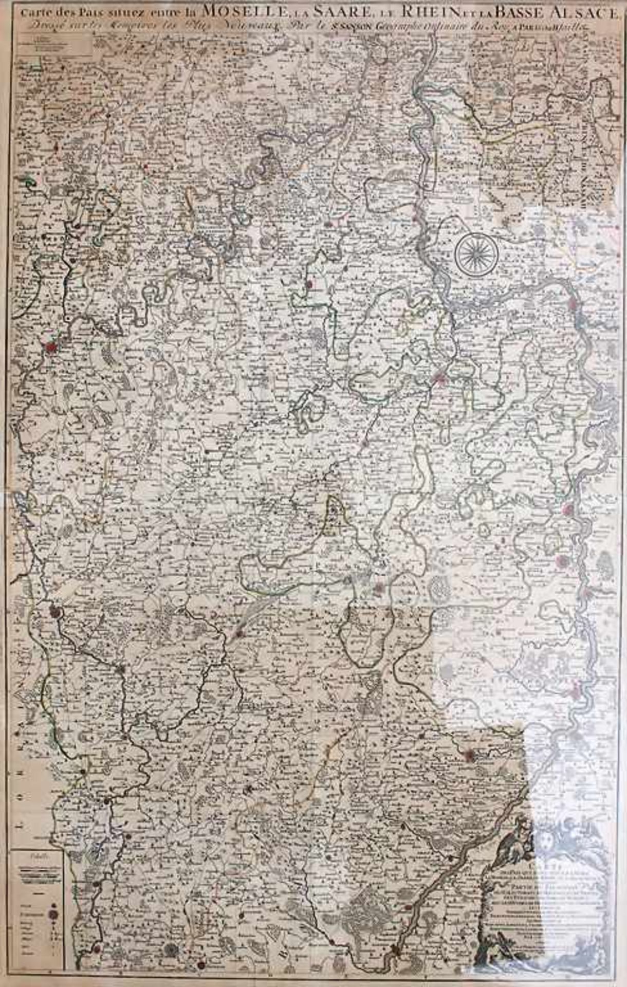 Konvolut Historische Landkarten/Stadtansichten / A collection of historic maps - Bild 2 aus 7