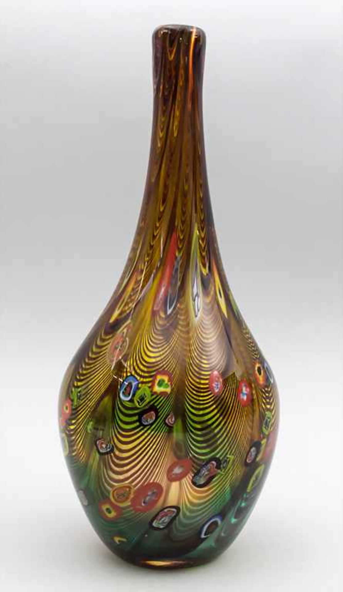 Ziervase / A decorative vase, wohl Murano, um 1980 - Bild 3 aus 7