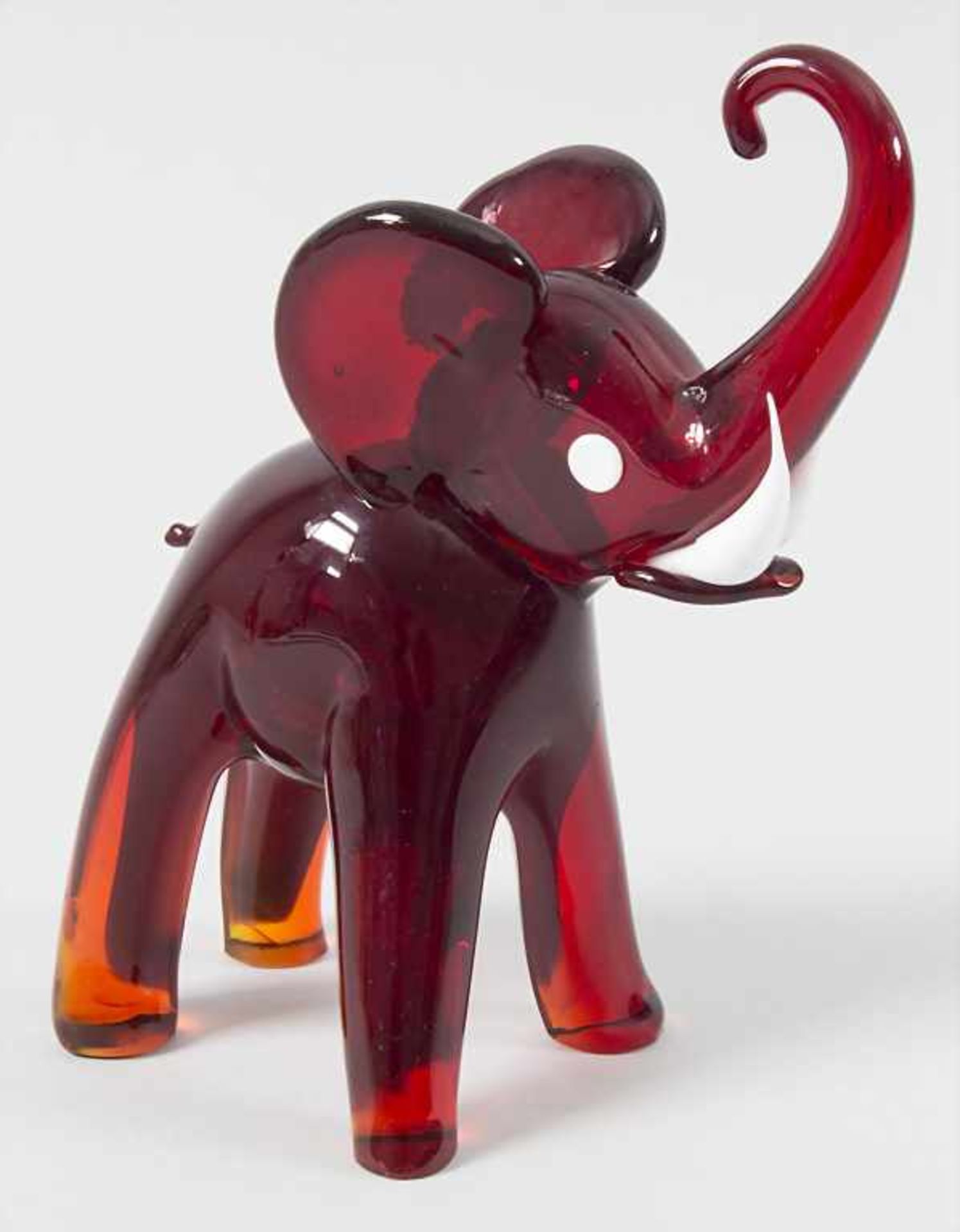 Elefant / An elephant, wohl Venini, Murano, 50er Jahre