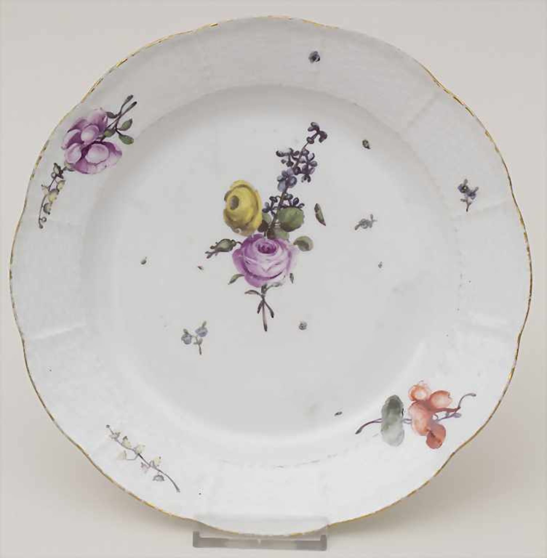 Teller / A plate, Meissen, um 1750