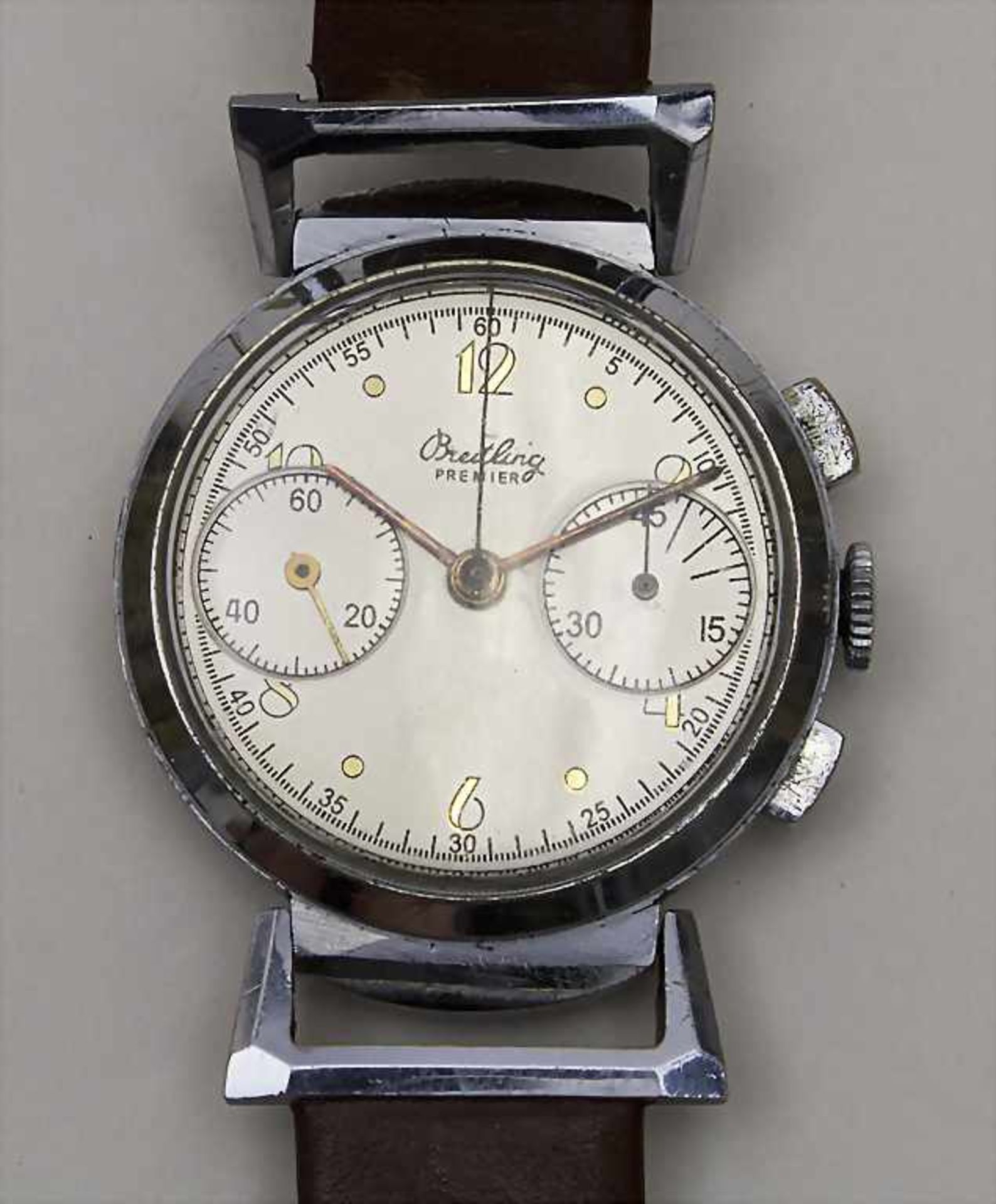 Breitling Premier, Art Déco Chronograph, Geneve, um 1940