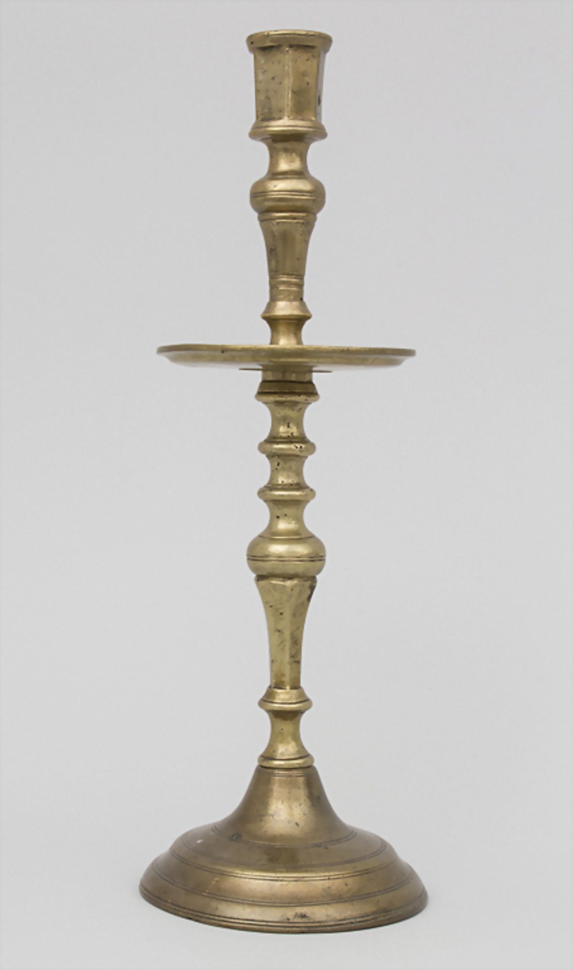 Barock Leuchter / A Baroque candleholder, deutsch, 18. Jh.