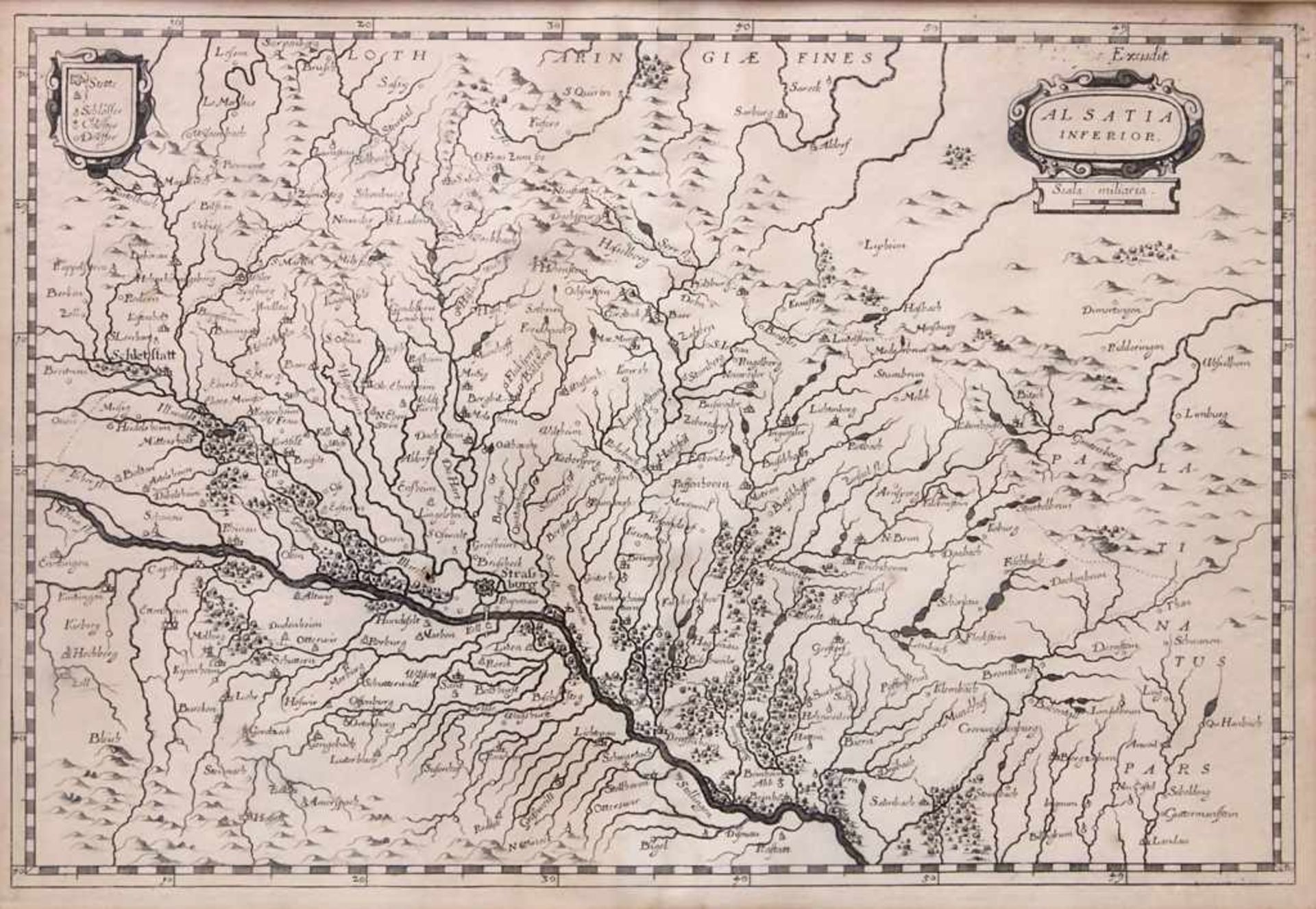 Konvolut Historische Landkarten/Stadtansichten / A collection of historic maps - Image 6 of 7