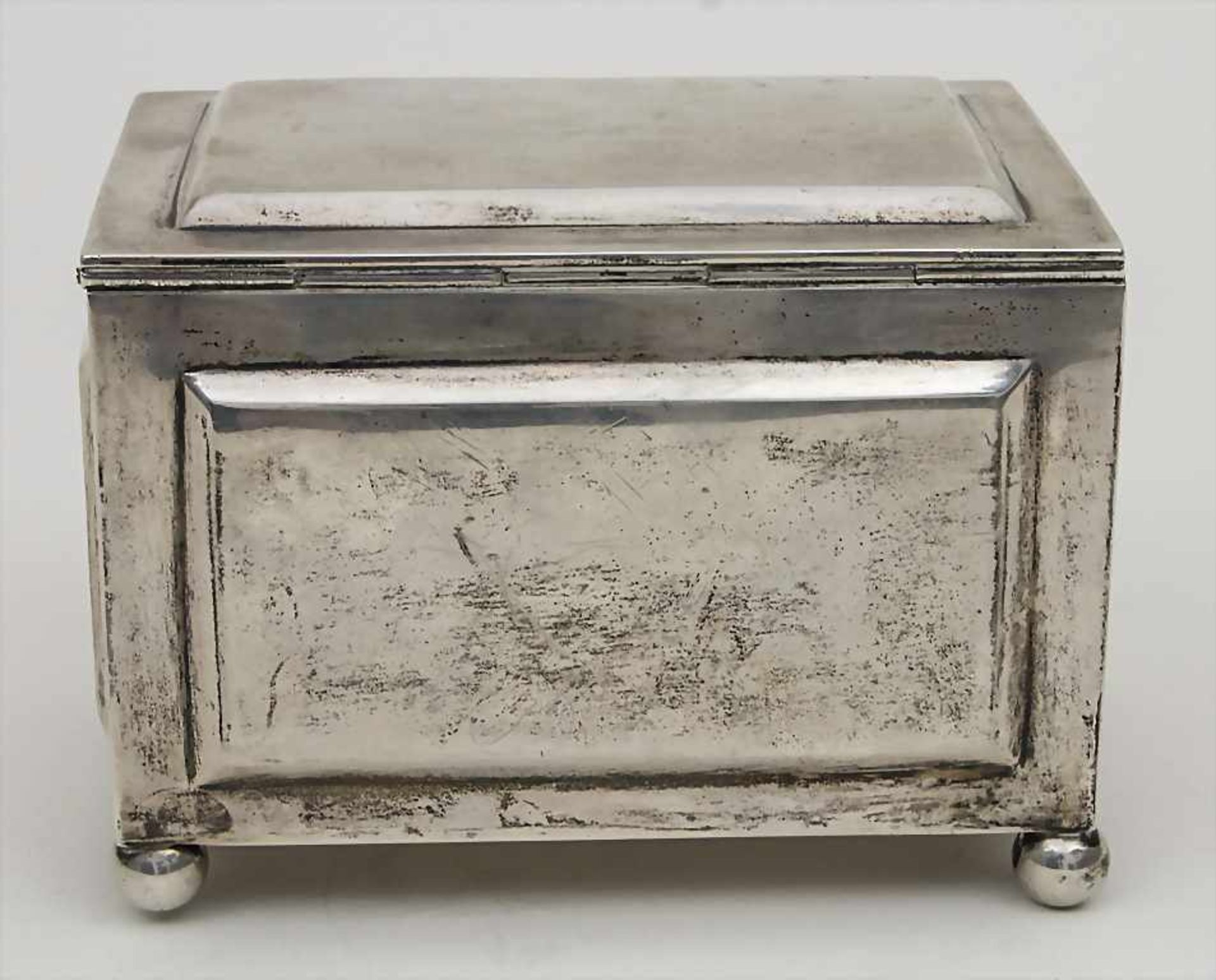 Zuckerdose / A silver sugar bowl, Wien/Viena, um 1890 - Image 3 of 5