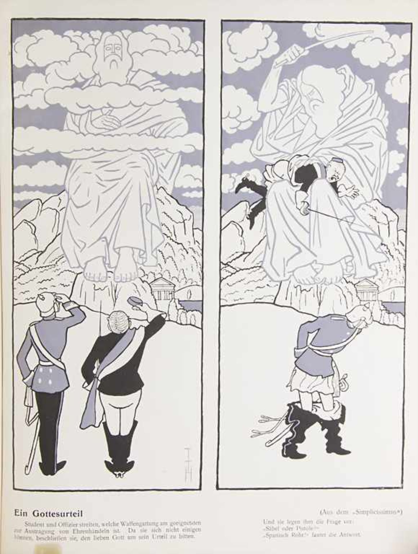 Hermann Esswein: 'Moderne Illustratoren', 8 Bände, um 1904-1906 - Image 3 of 6