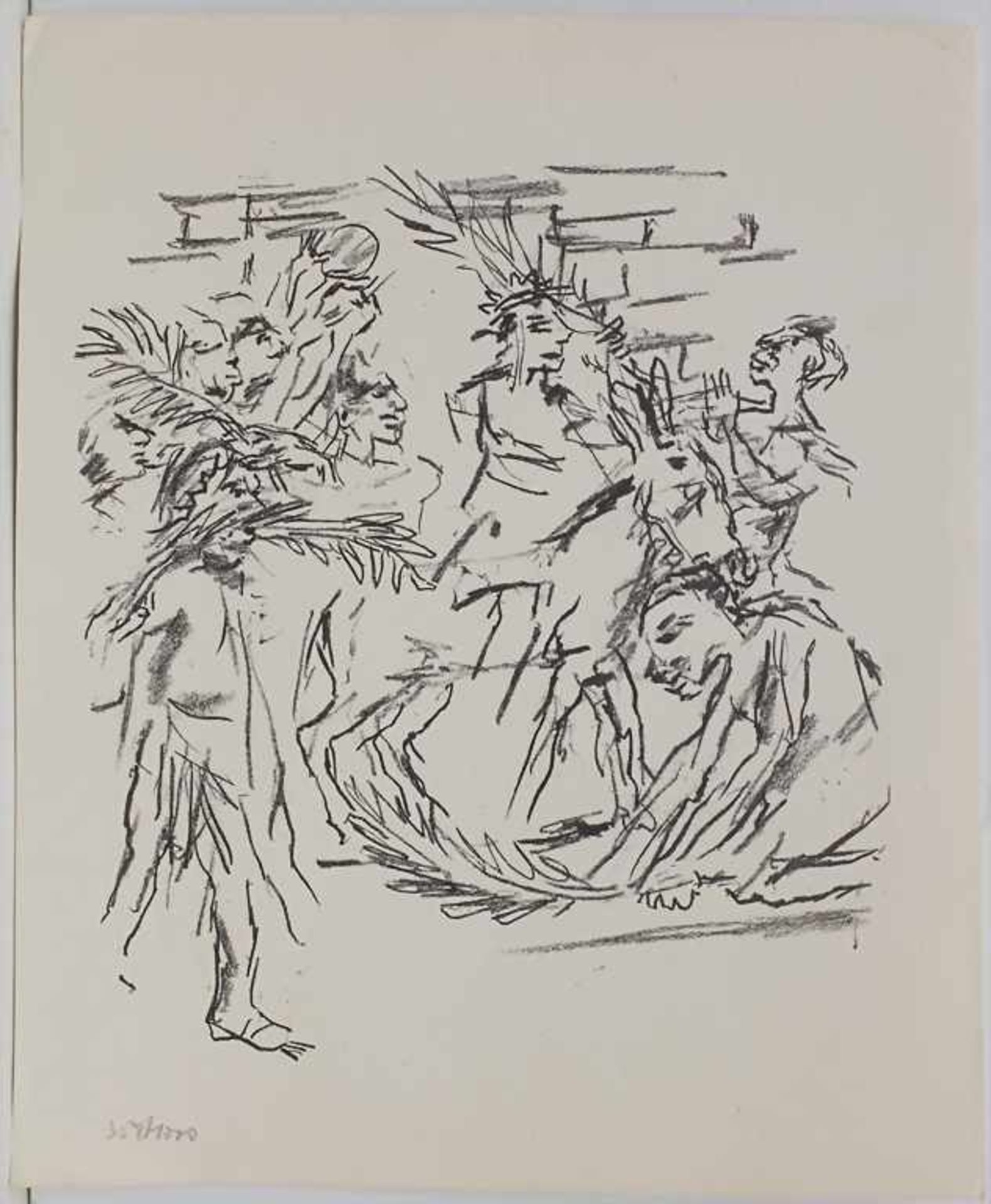 Oskar Kokoschka (1886-1980), 5 Lithografien aus 'Saul und David' / 5 lithographs from 'Saul and - Bild 3 aus 8