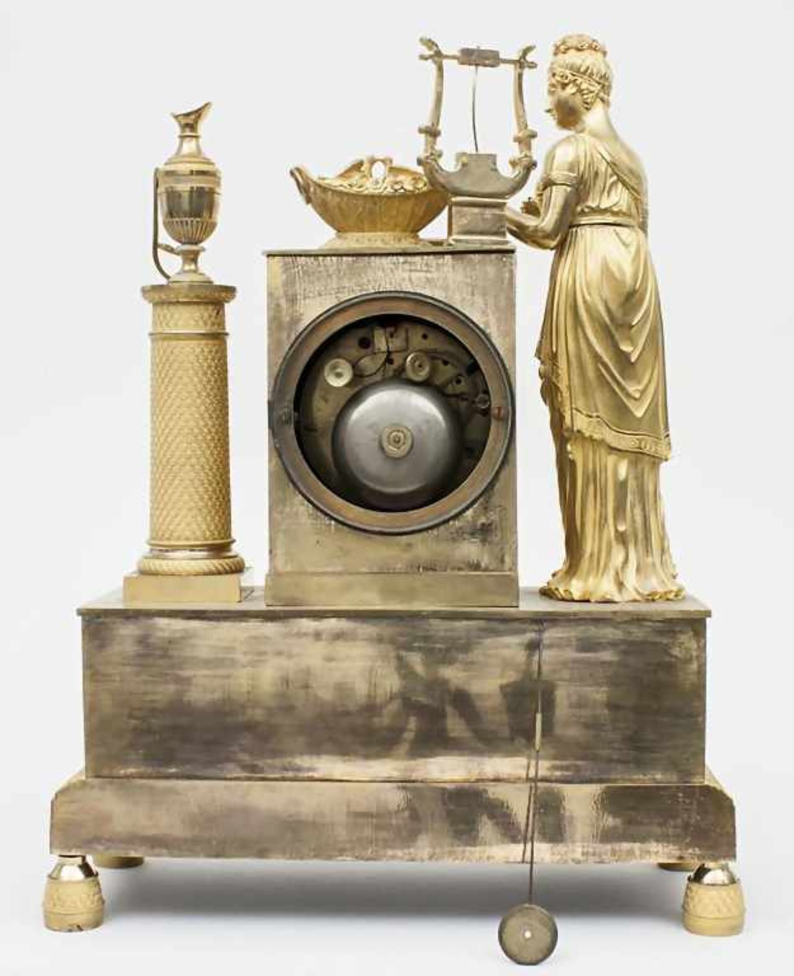 Pendule, Époque Restauration, Frankreich/France, ca. 1820 - Image 3 of 3