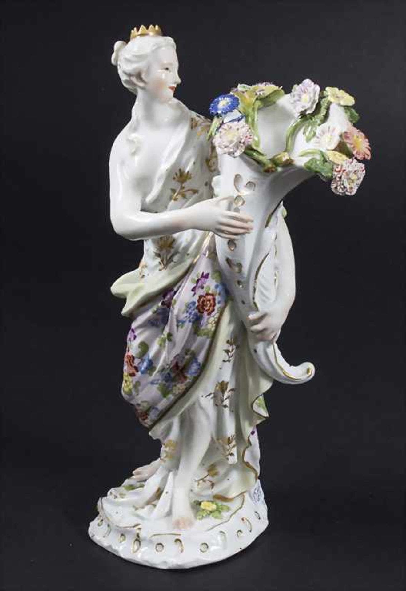 Seltene Allegorie 'Die Erde' / A rare allegorical figure of 'The Earth', Meissen, Mitte 18. Jh.