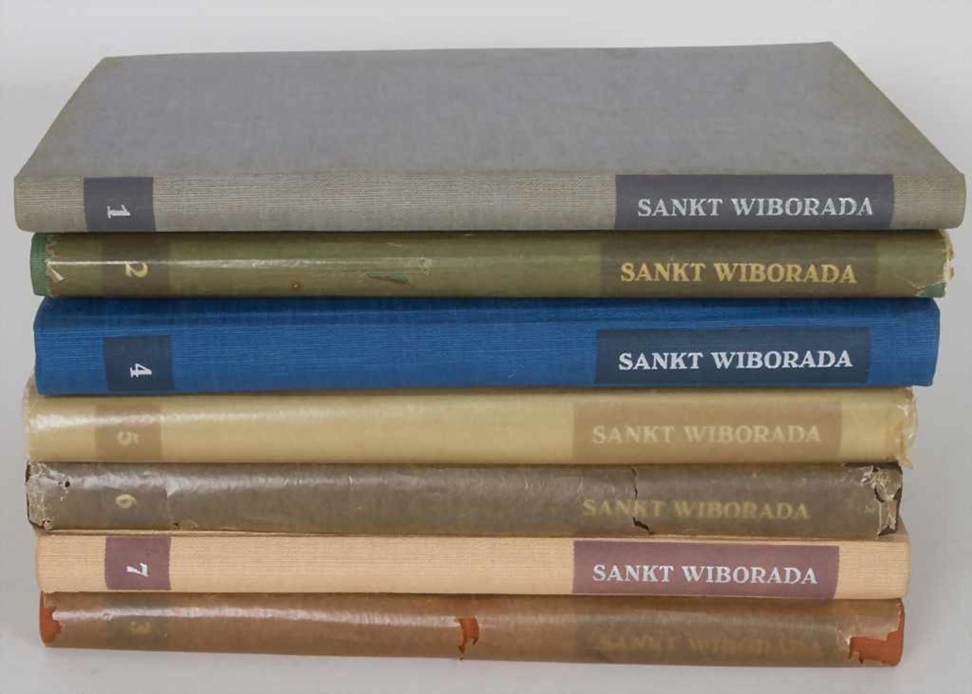 Dr. Hans Rost (Hg), 7 Bände, 'Sankt Wiborada-Bibliophiles Jahrbuch für katholisches Geistesleben', - Image 2 of 5