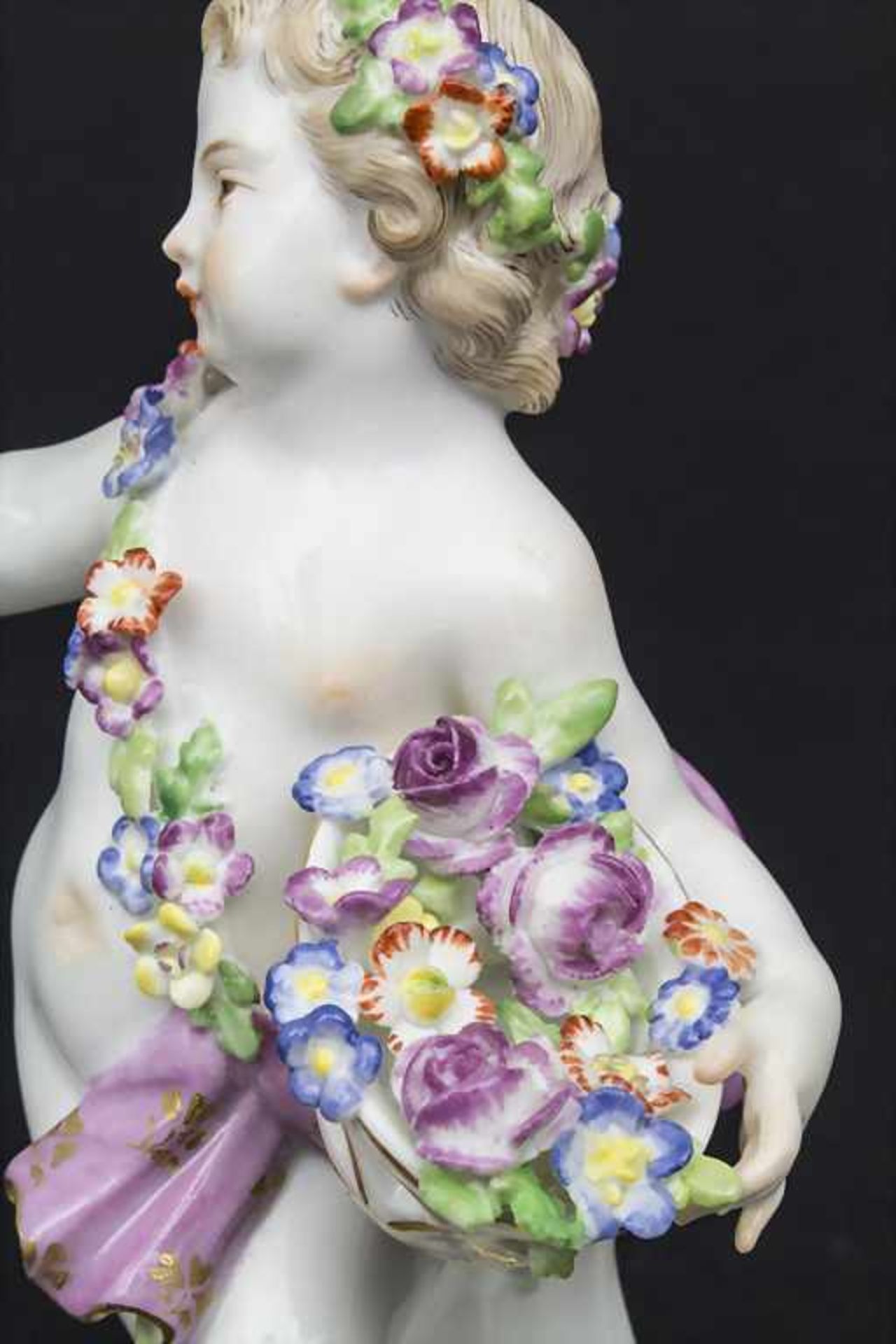 Allegorie 'Der Frühling' / An allegory figure of 'The Spring', Meissen, 19. Jh. - Bild 8 aus 10