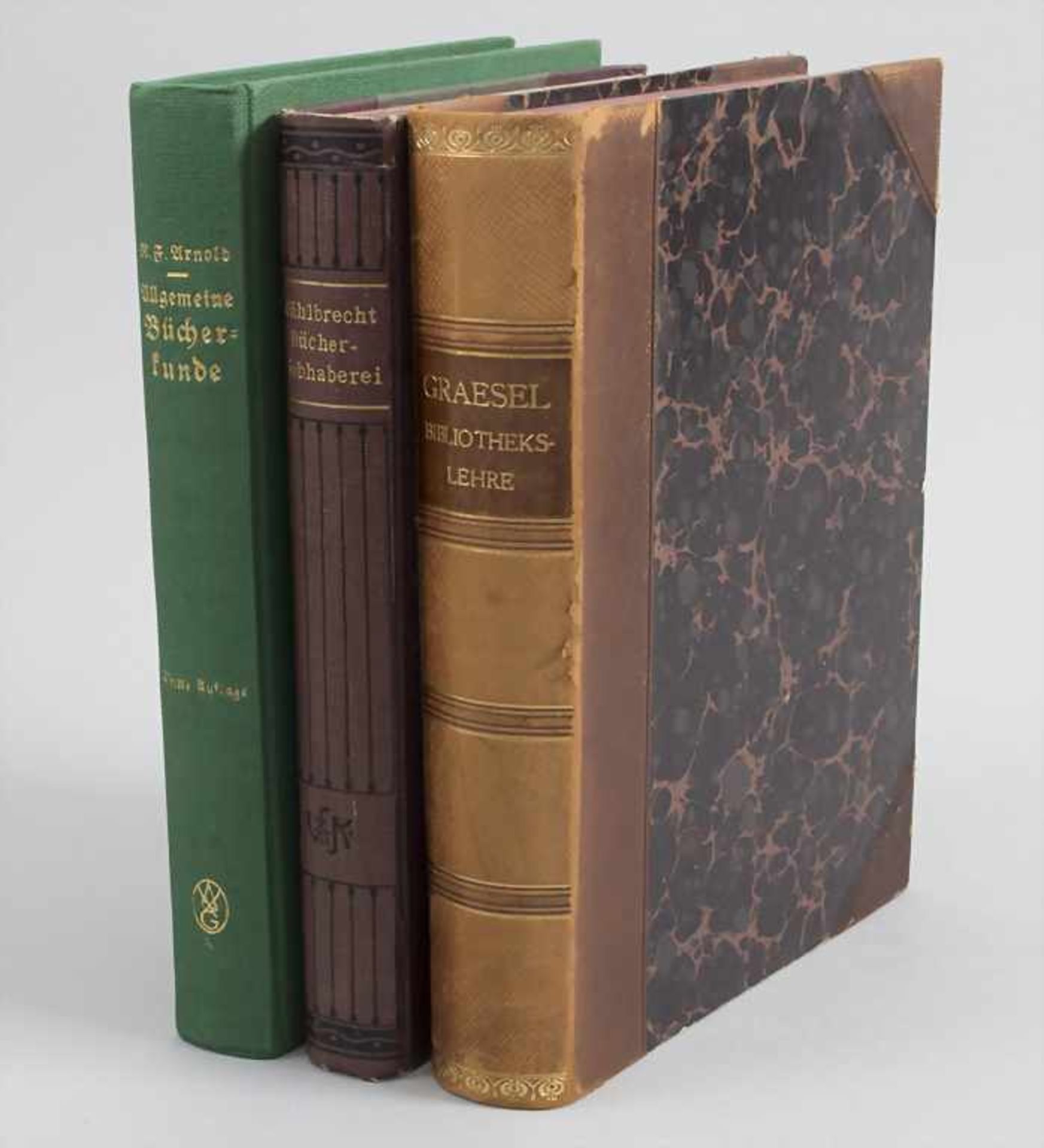 Konvolut 3 antiquarischer Bücher / A set of 3 antiquarian books - Image 2 of 7