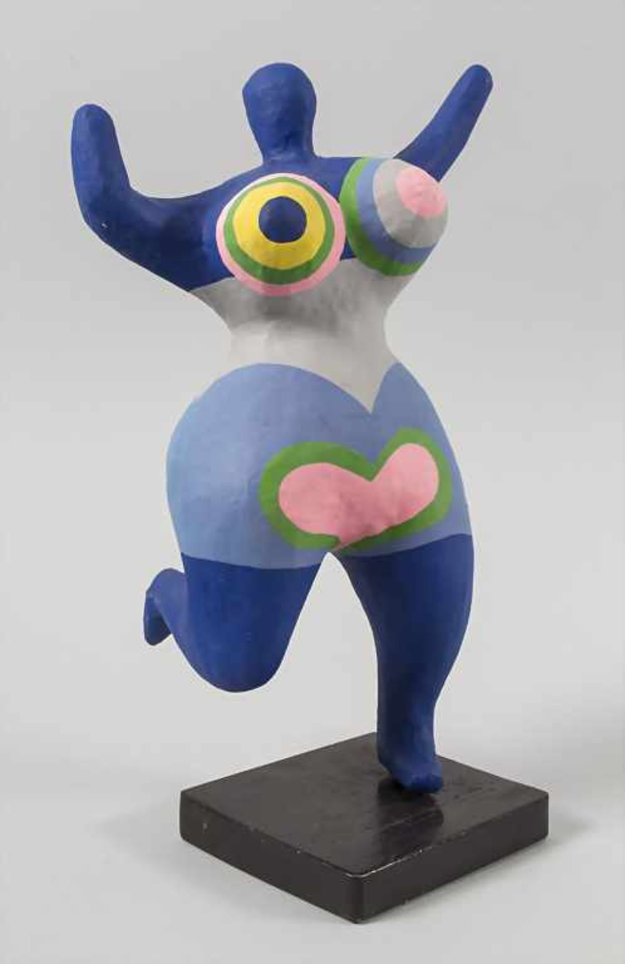 Nana-Frauenfigur, in der Art von Niki de Saint Phalle, 70/80er Jahre