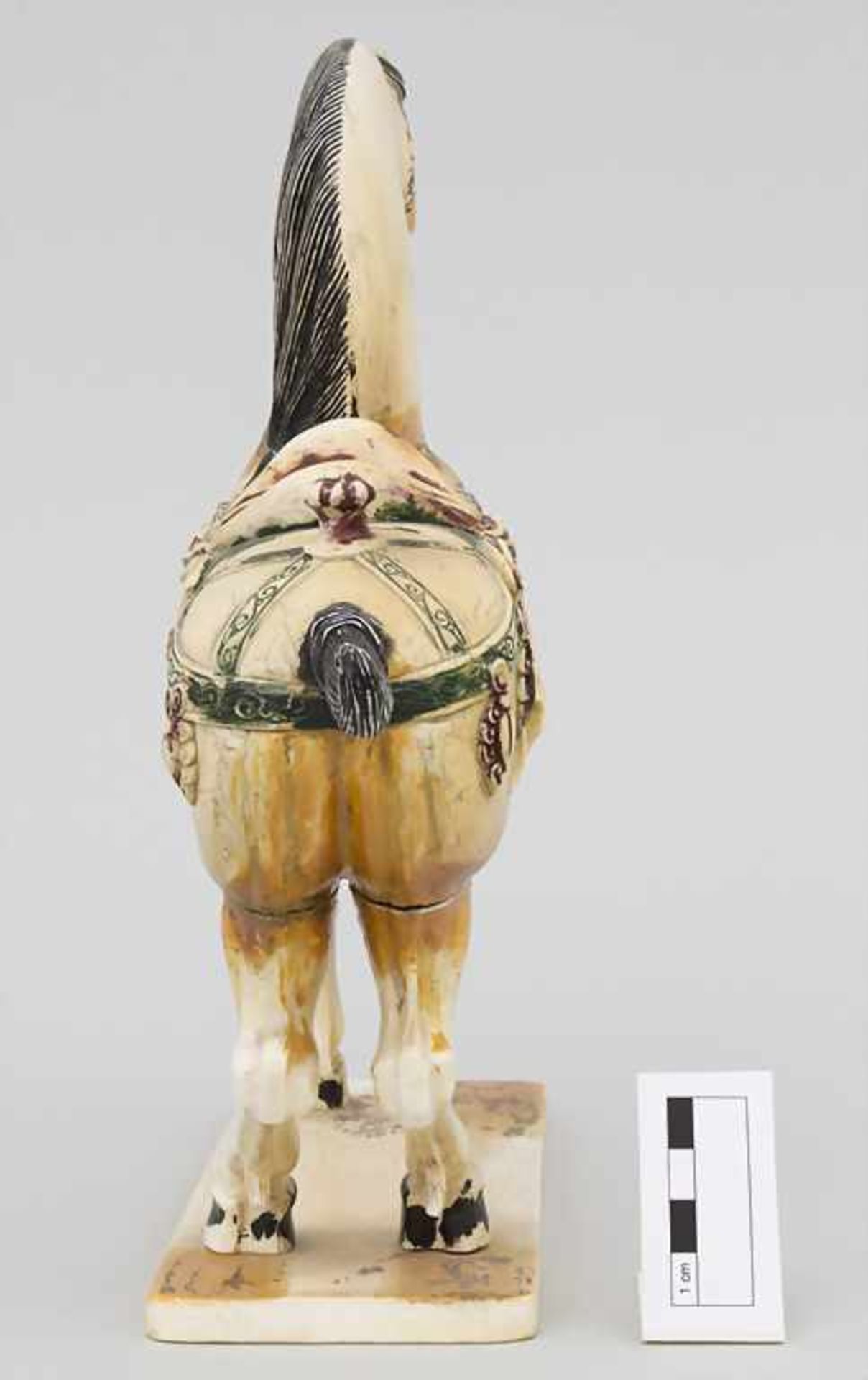 Tierfigur 'Pferd' / An animal figure 'Horse', China, 18. / 19. Jh. - Bild 3 aus 7