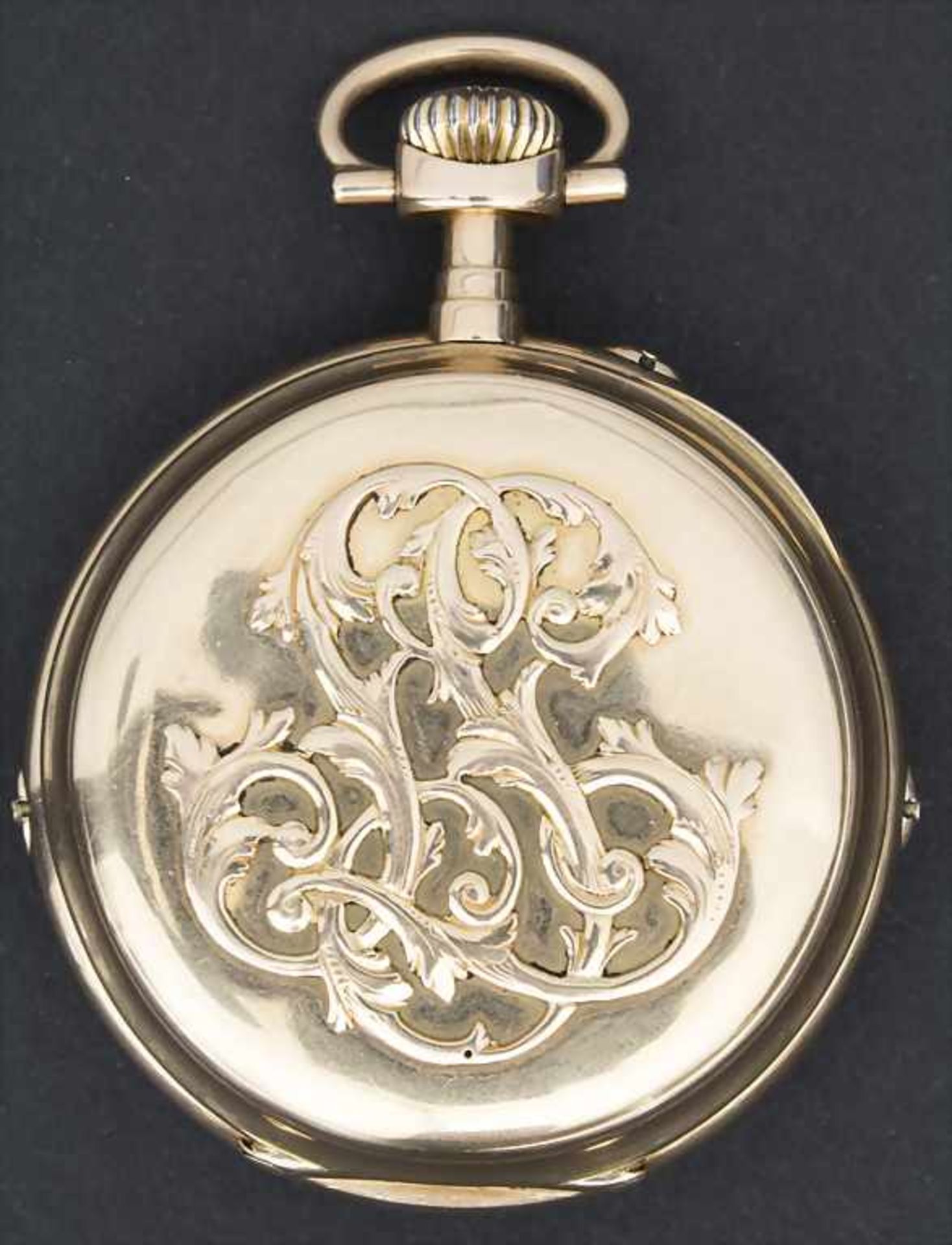 Offene Taschenuhr / A pocket watch, Schweiz/Swiss, um 1890 - Bild 2 aus 6