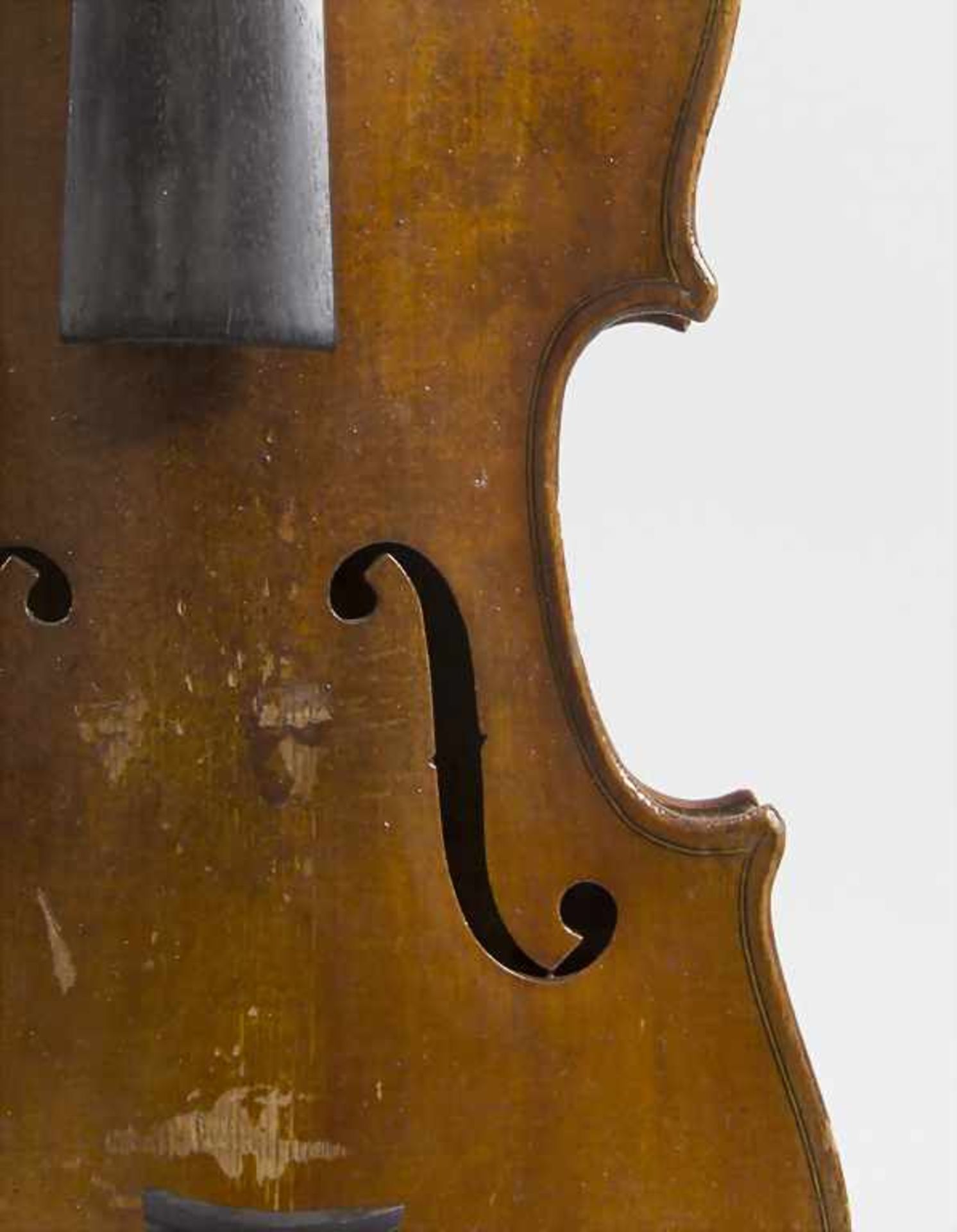 Violine / A violin, Modell 'Stradivari', Frankreich, um 1920 - Bild 4 aus 5