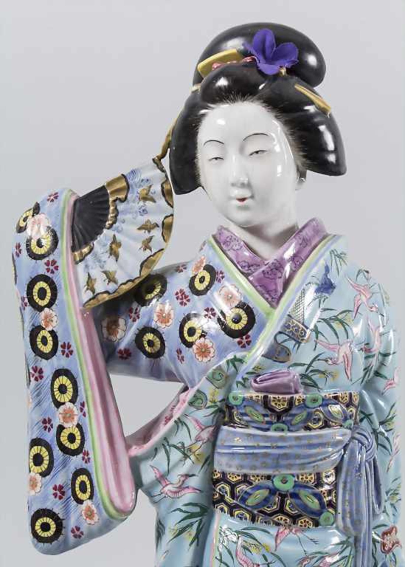 Geisha, Japan, 19. Jh. - Bild 2 aus 12