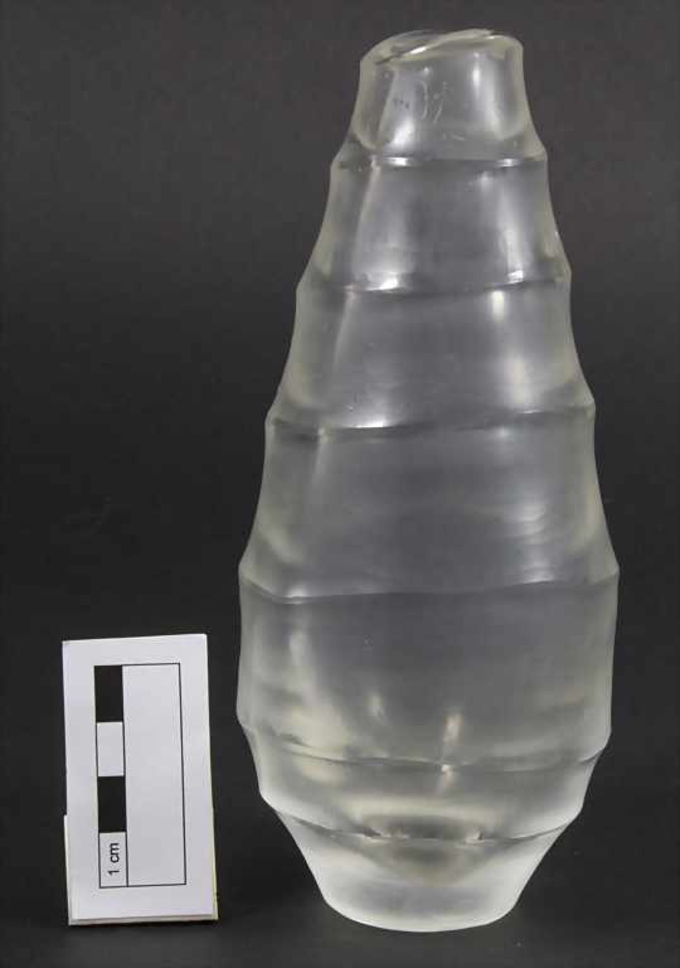 Glasziervase / A decorative vase, Fachschule Eiff Stuttgart, Entw. wohl H. Model, 50er Jahre - Image 2 of 4