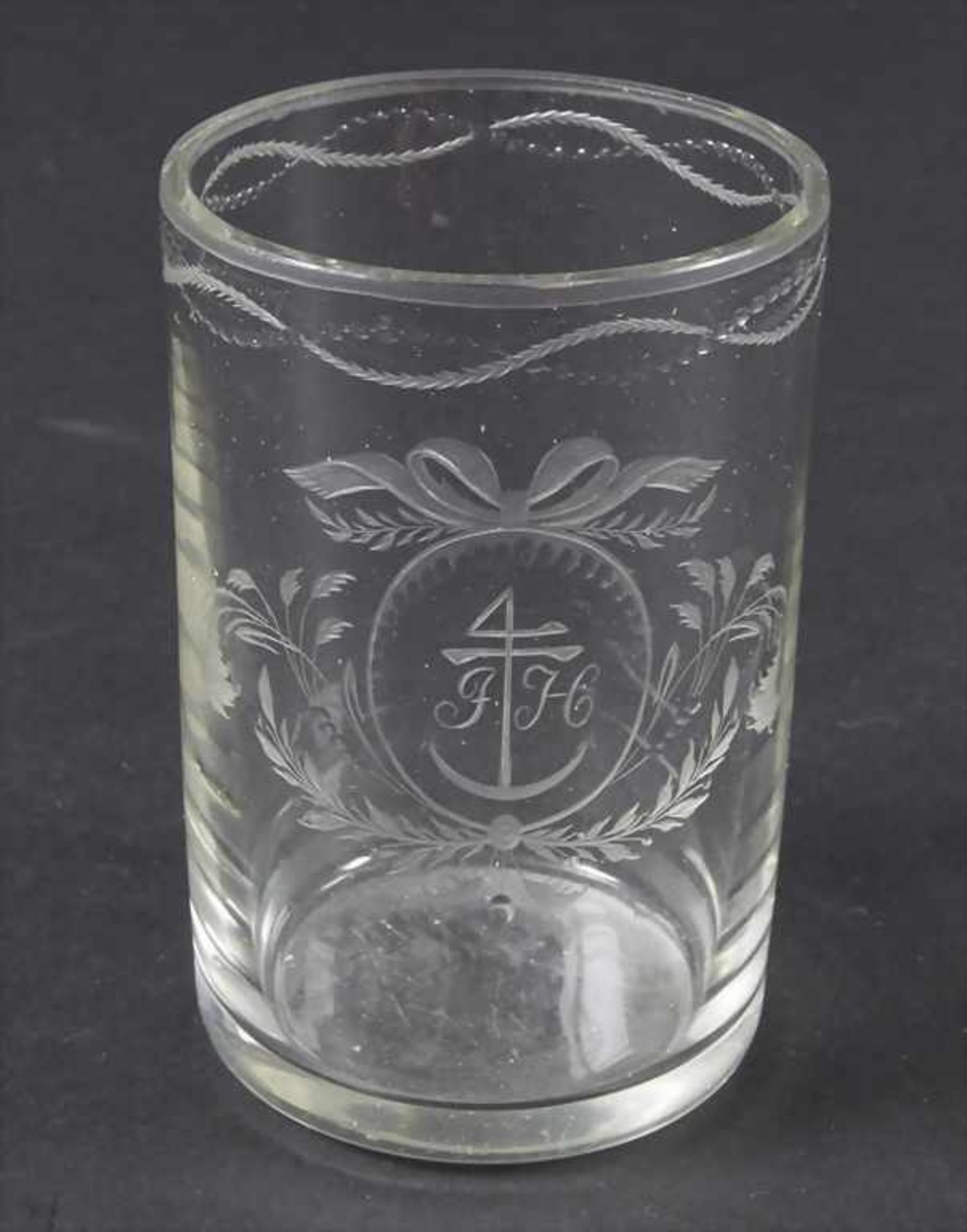 Louis Seize Becher / A beaker, deutsch, um 1780