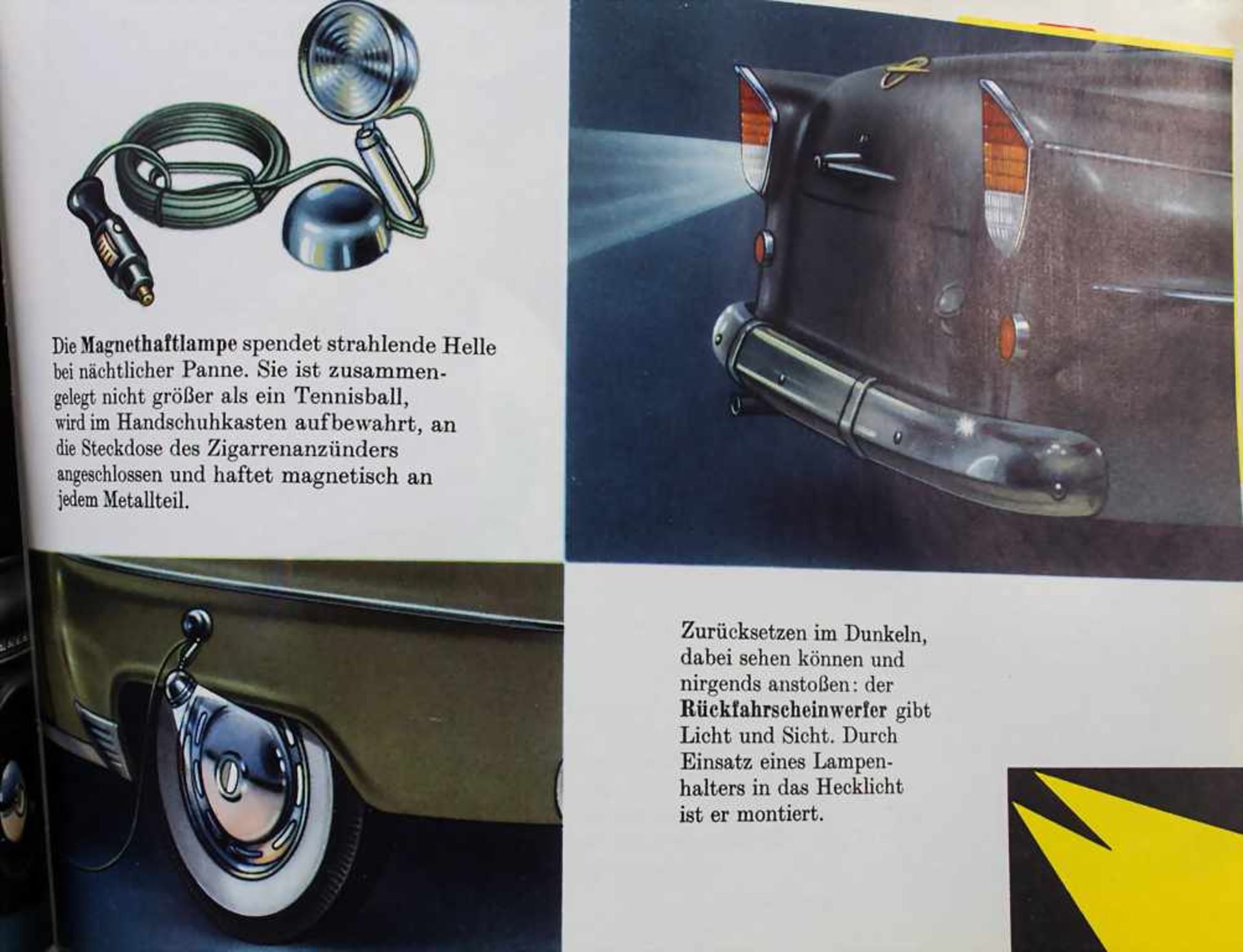 Verkaufsprospekt / A sales prospectus, 'Anerkanntes Opel Zubehör', 1956 - Bild 5 aus 7