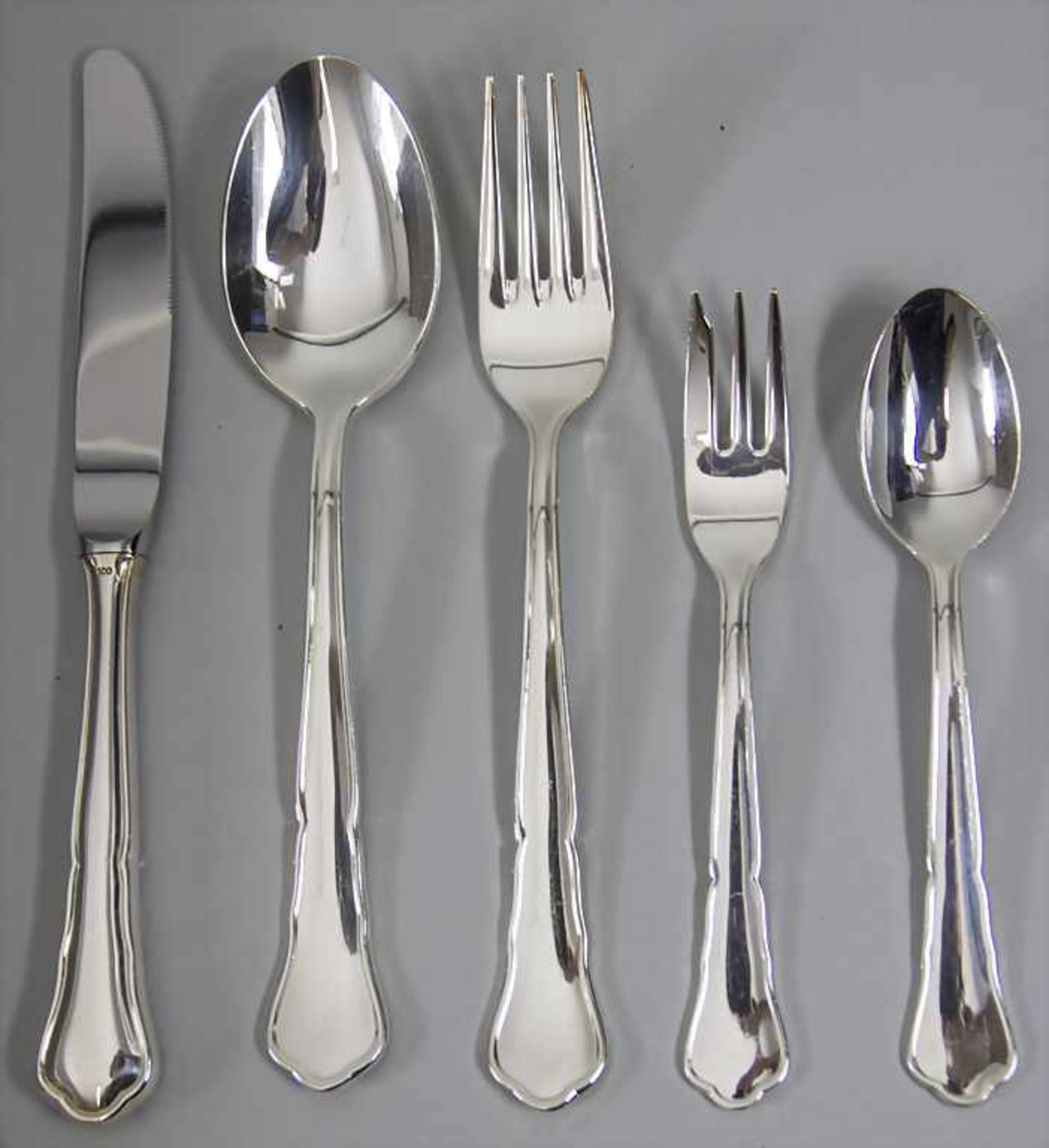 Konvolut versilberte Besteckteile / 71 plated cutlery parts - Image 4 of 4