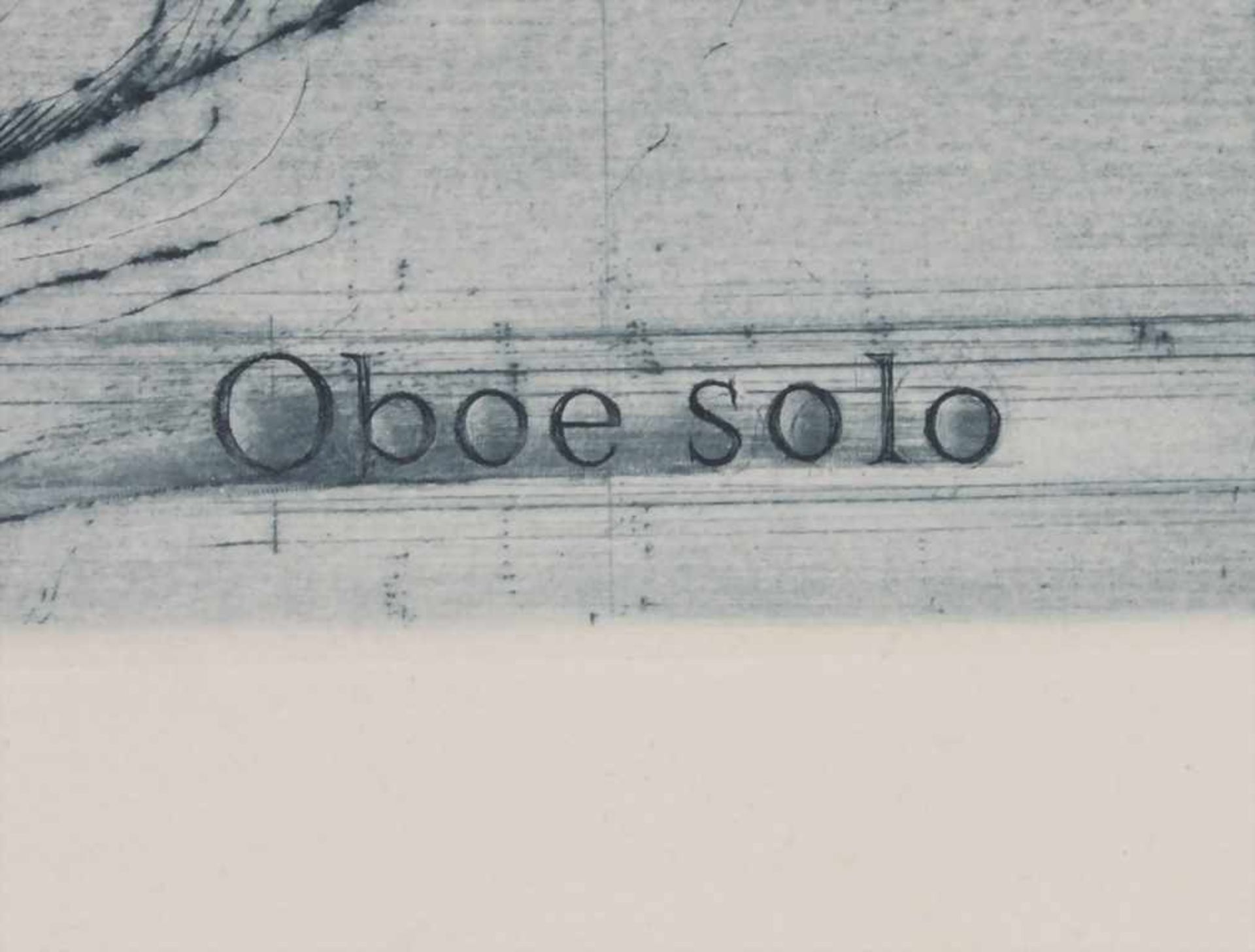 Karel Demel (*1942), 'Oboe solo' - Bild 4 aus 6