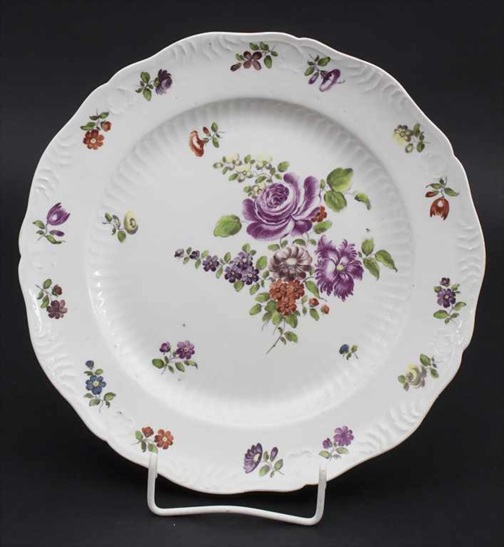 Teller / A plate, Wien, um 1790