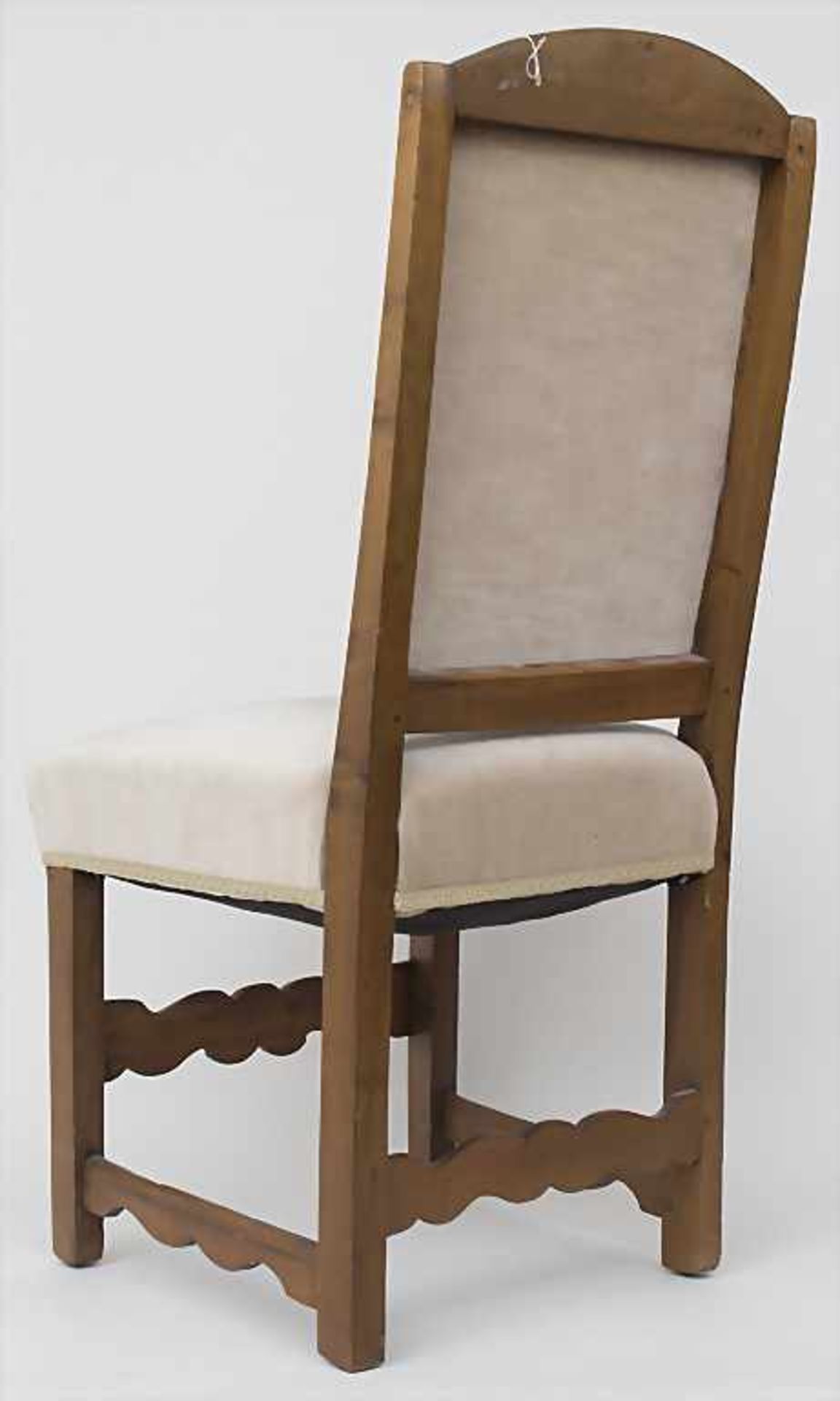 Stuhl mit Veloursbezug / A chair with velour cover - Image 3 of 4