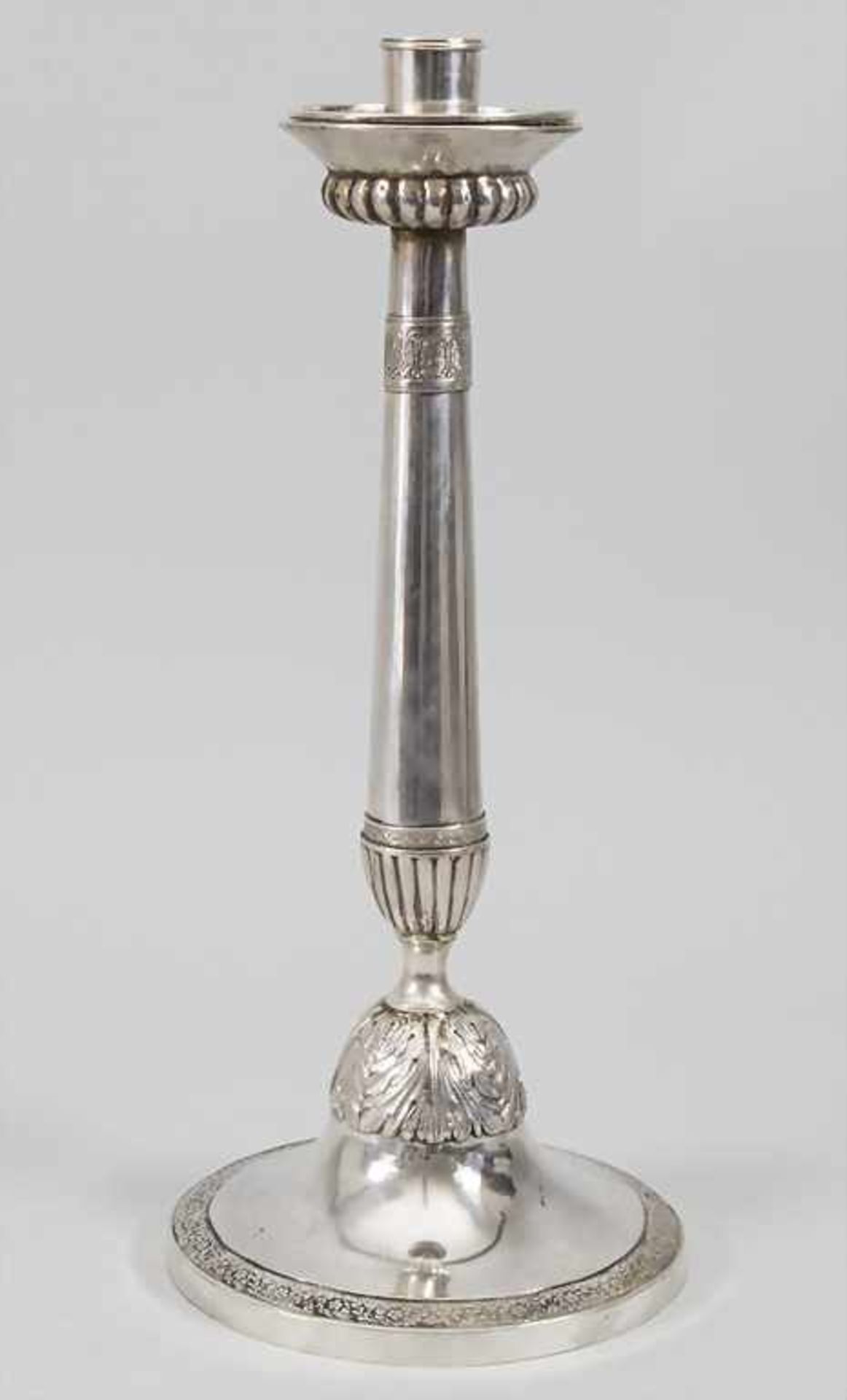 Kerzenleuchter / A silver candlestick, Brussels/Brüssel, 1814-1831