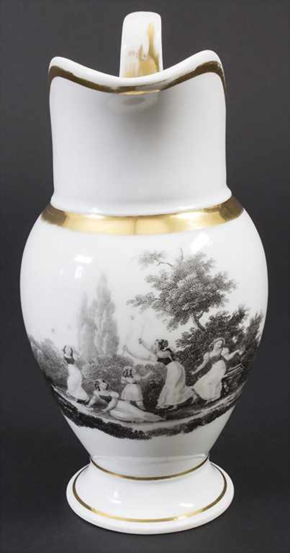 Empire Wasserkrug / An Empire water jug, Frankreich, um 1800 - Image 2 of 9