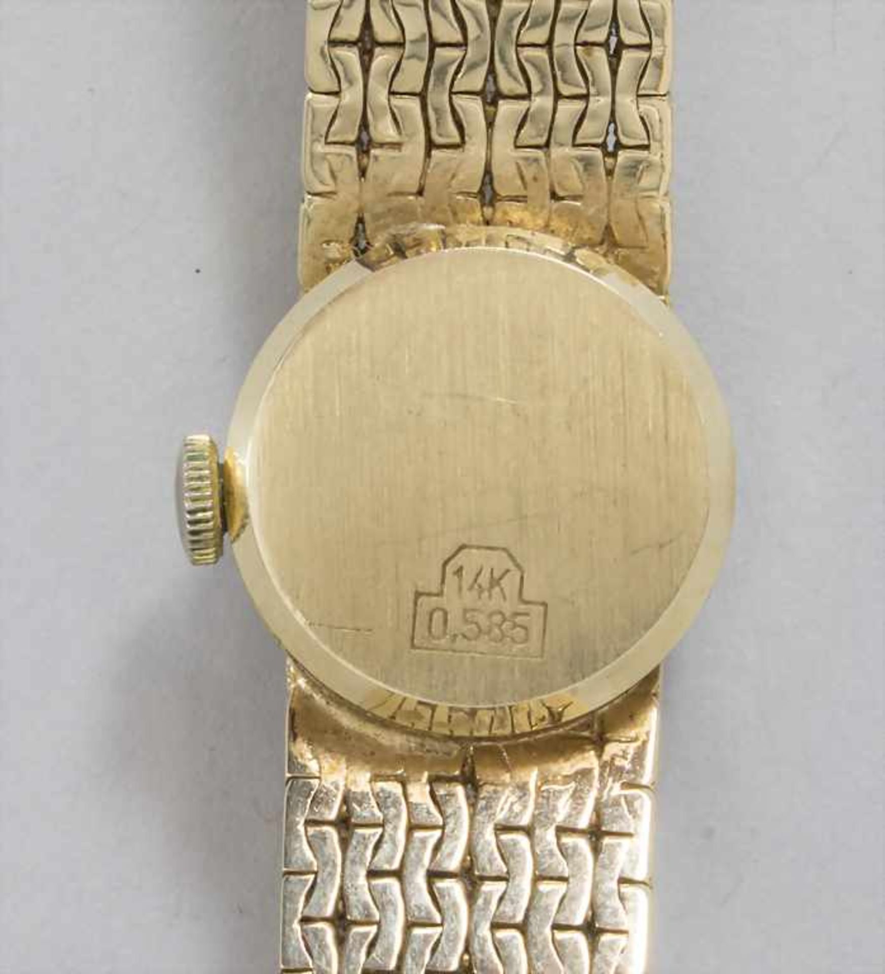 Damenarmbanduhr in Gold / A ladies watch in gold, Carib, um 1965 - Image 3 of 3
