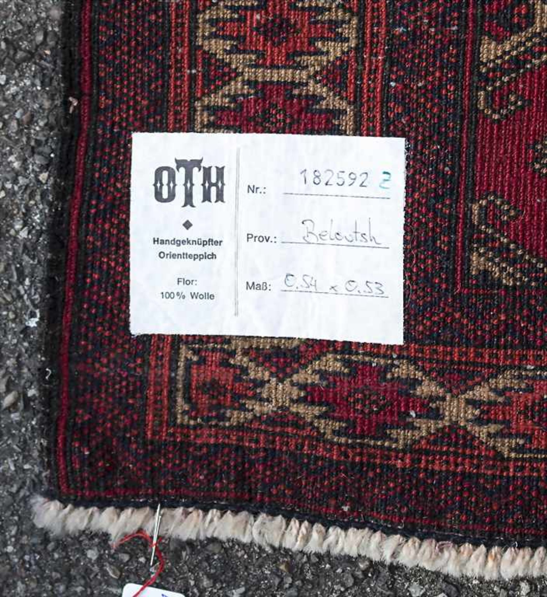 Orientteppich / An oriental carpet, Belutsch - Bild 4 aus 4