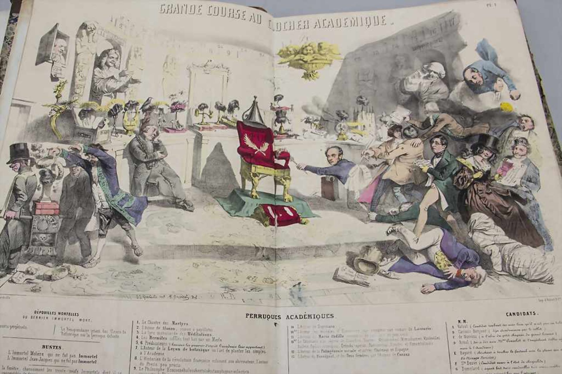 Zeitschriftensammlung 'Charivari' / A collection of magazines 'Charivari', August 1843-Juni - Bild 4 aus 10