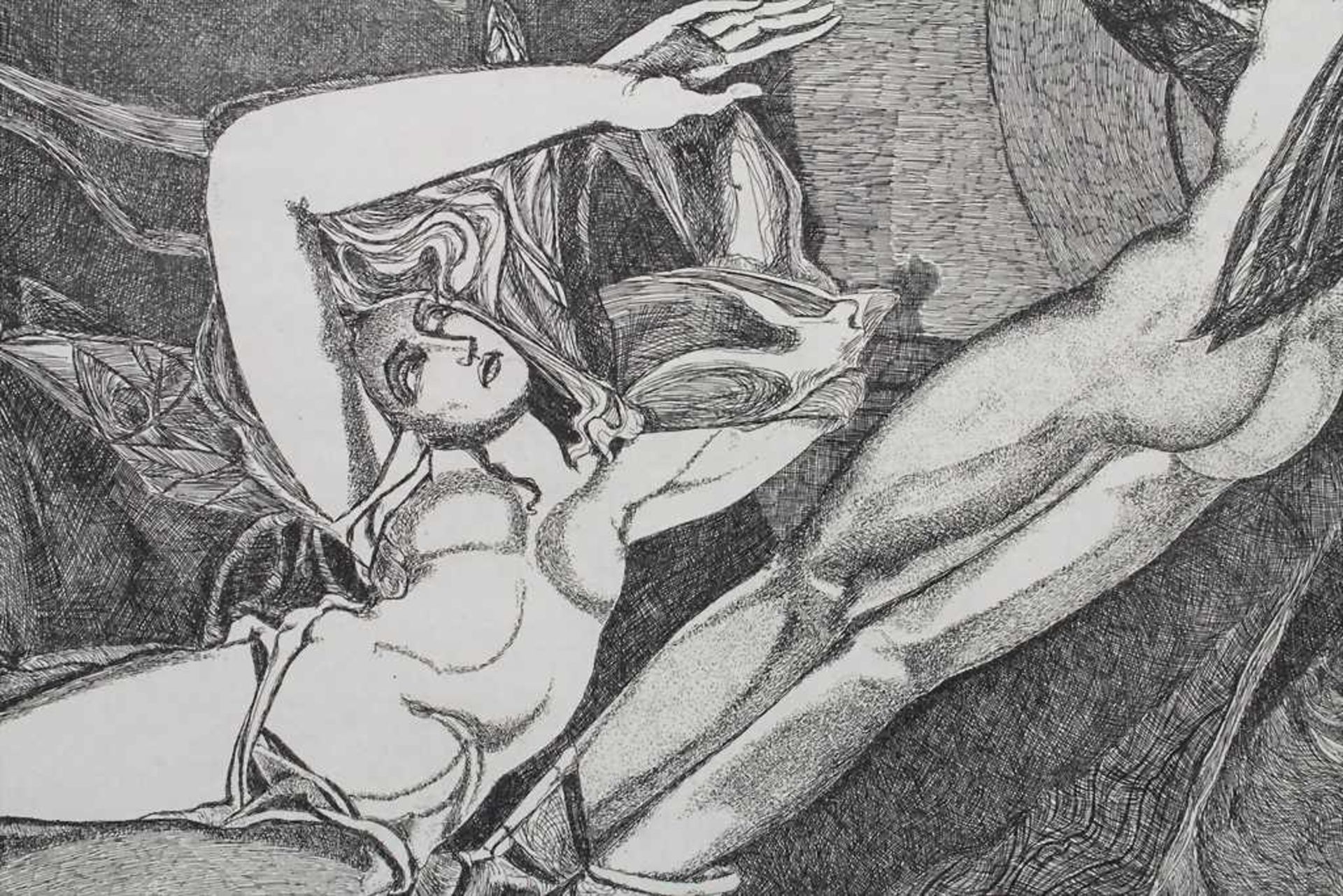 Benno Huth (*1937), Grafikmappe 'Amor und Psyche' / A portfolio 'Cupid and Psyche' - Bild 12 aus 15