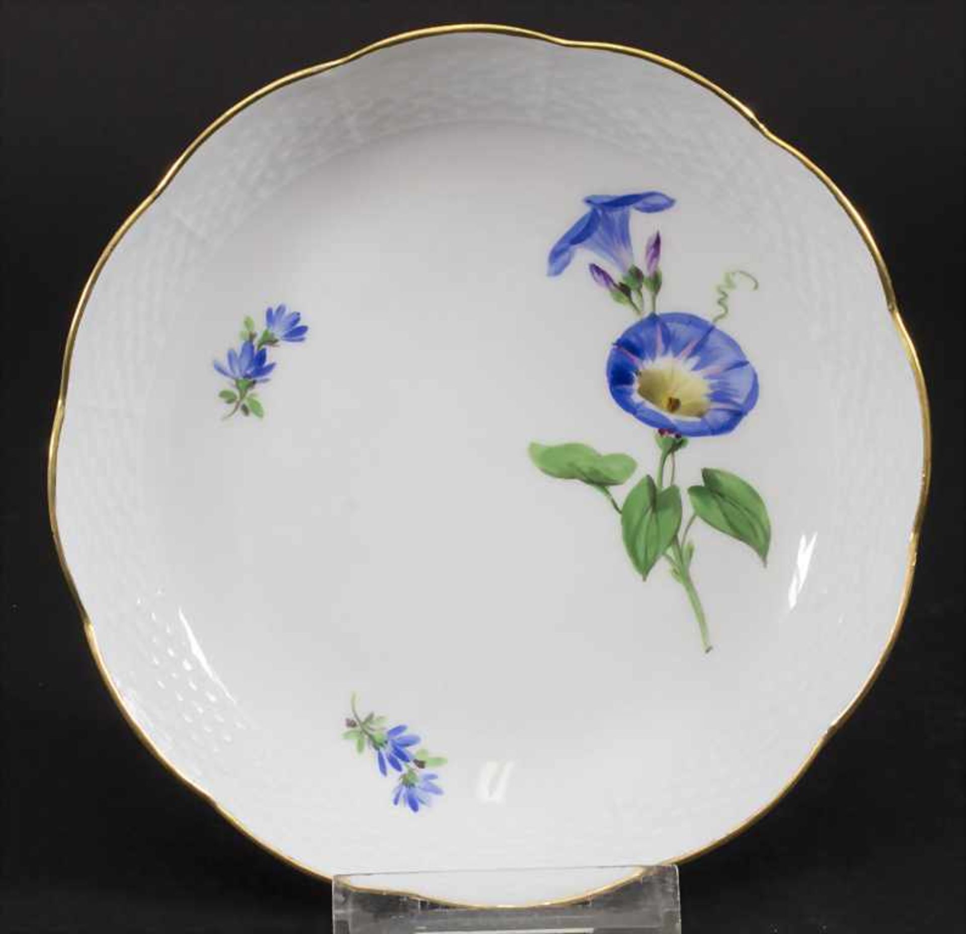 Gedeck mit Blumenmalerei / A place setting with flowers, Meissen, nach 1934 - Image 8 of 12