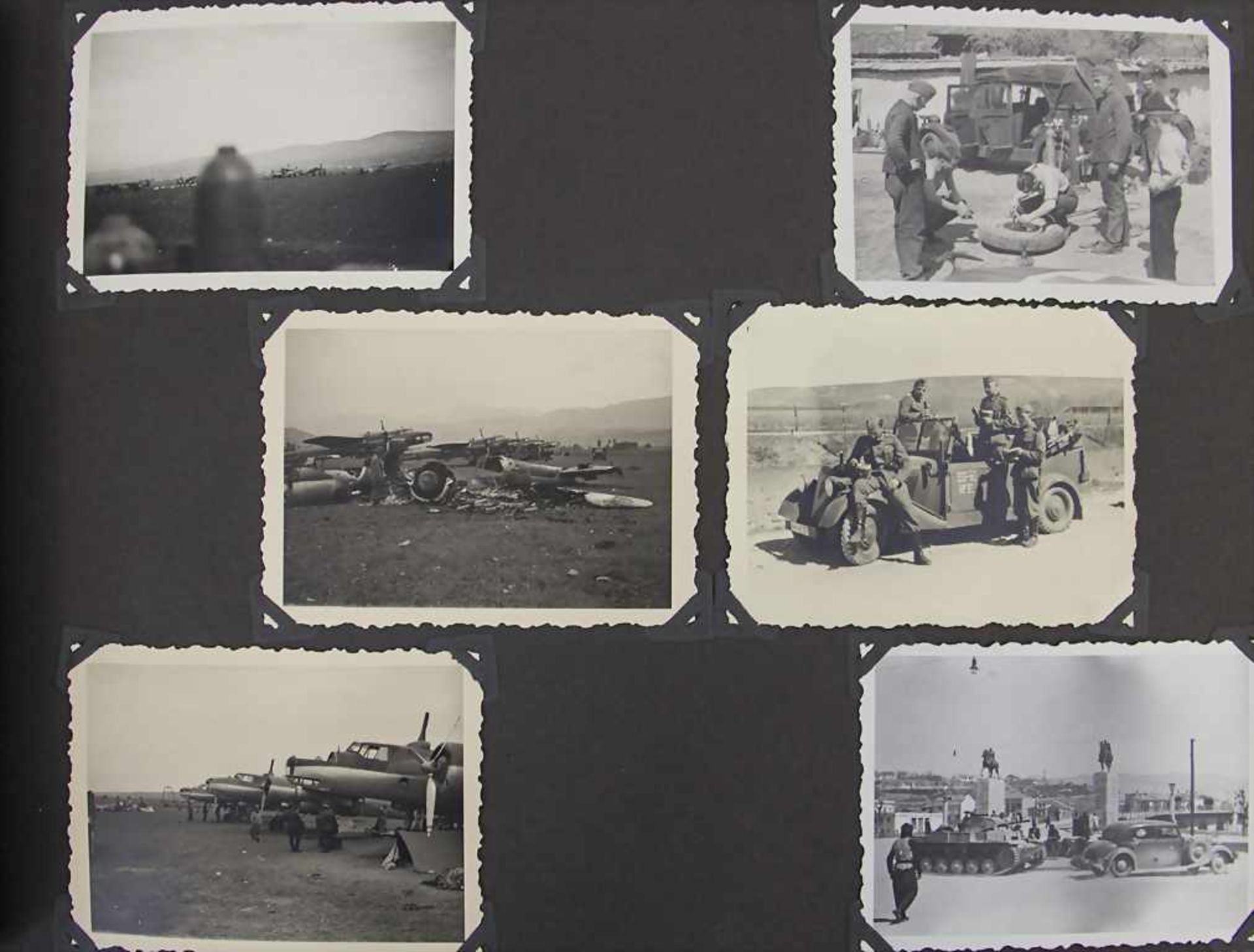 Foto-Nachlass Kriegsfotografien 2. Weltkrieg in 2 Alben / Photo estate war photographs WW II - Bild 3 aus 9