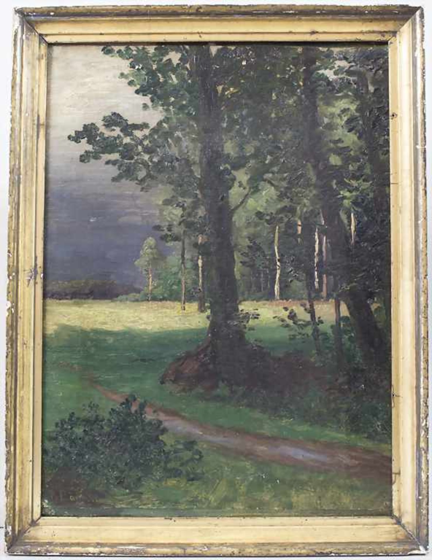 Rudolf Bäumer (1870-1964), 'Gewitterstimmung' / 'Thunderstorm atmosphere' - Bild 2 aus 5