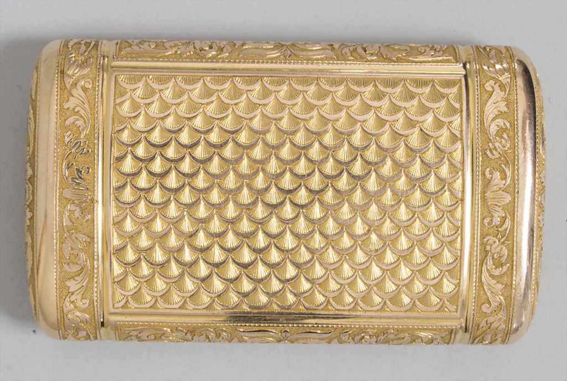 Tabatiere / A gold tobacco tin, Simon Achille Léger, Paris, um 1820 - Image 5 of 12